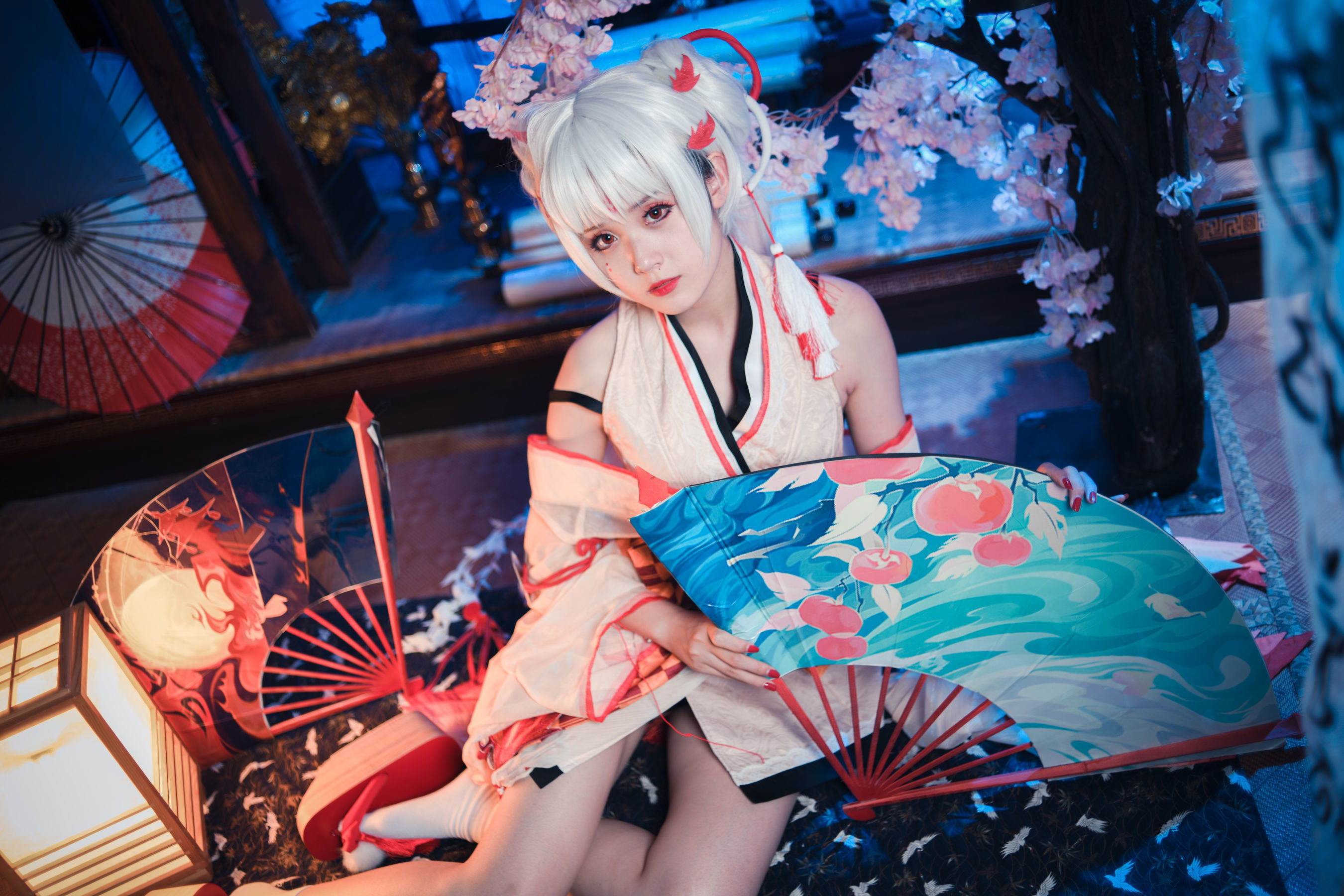 Coser小姐姐Akisoso秋楚楚 贝法 不知火 Cosplay-第15张