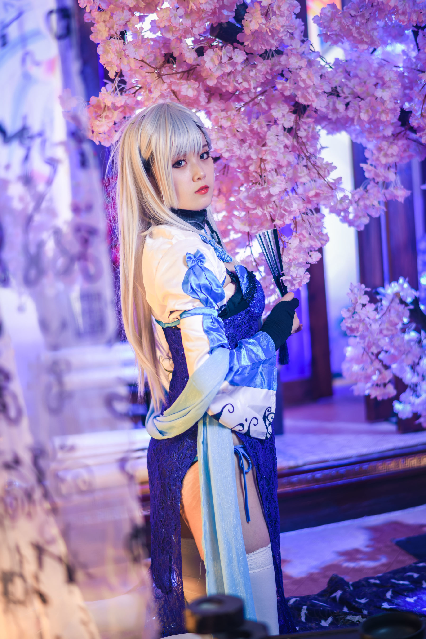 Coser小姐姐Akisoso秋楚楚 贝法 不知火 Cosplay-第17张