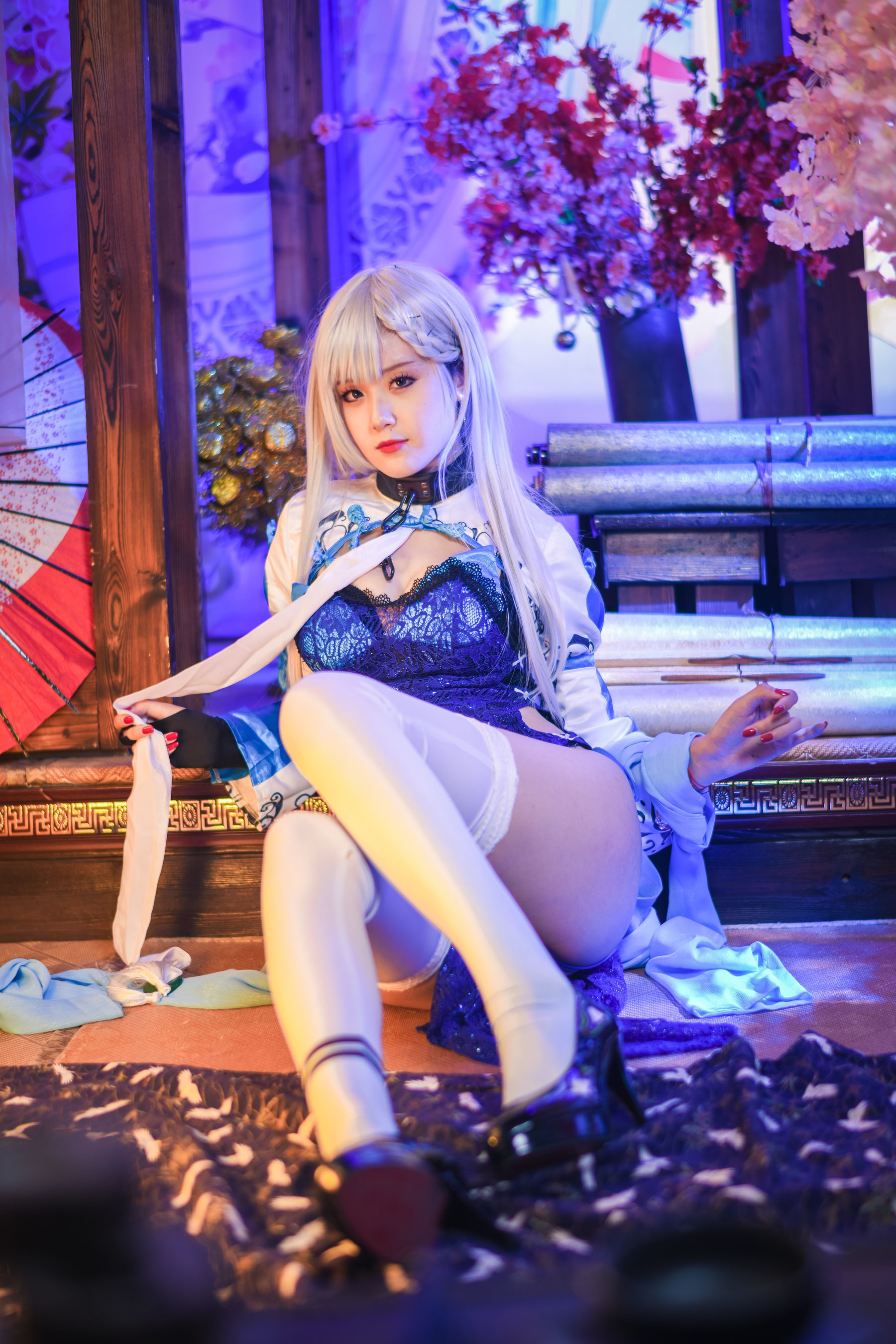 Coser小姐姐Akisoso秋楚楚 贝法 不知火 Cosplay-第22张
