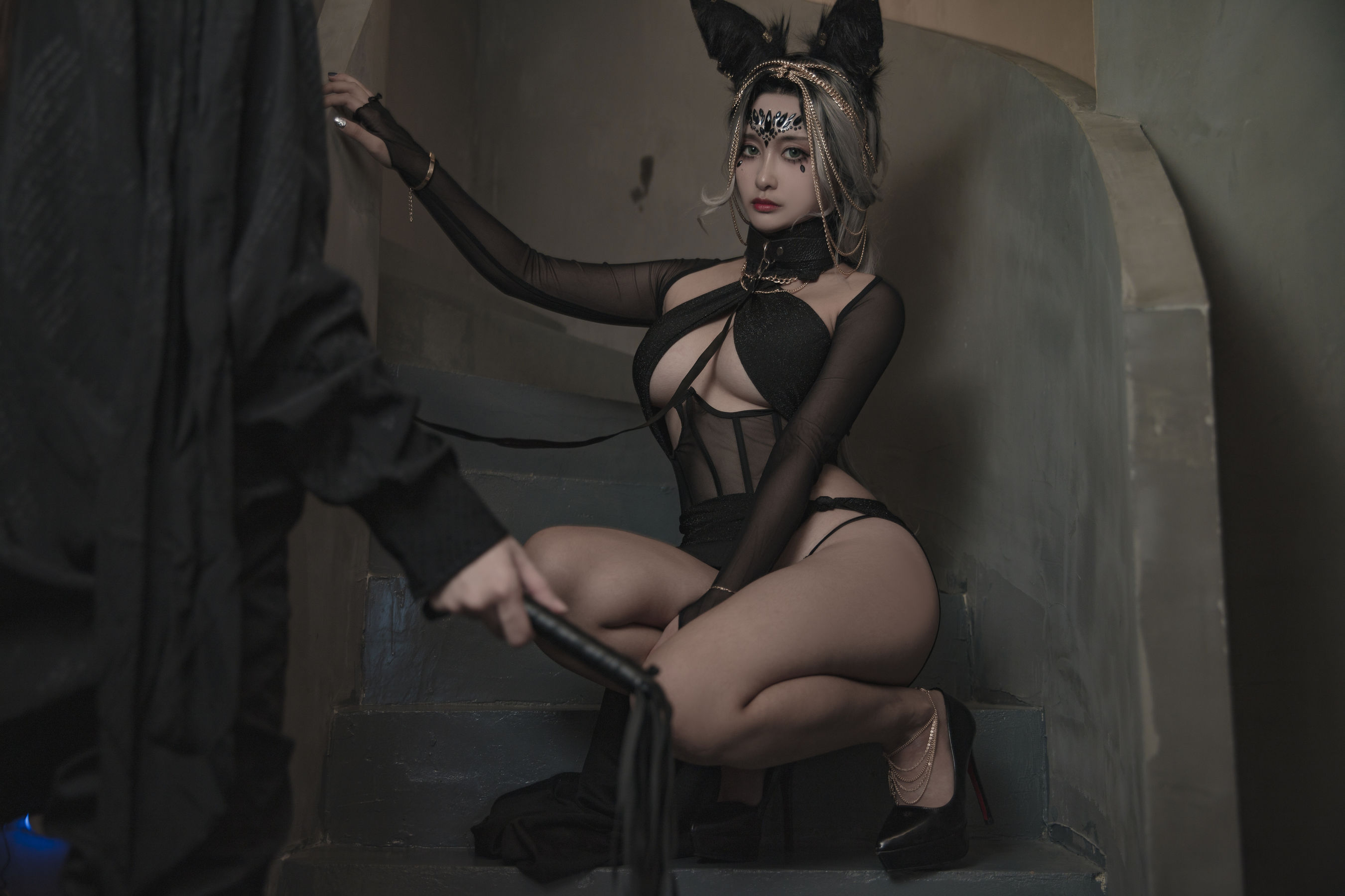 动漫博主洛璃LoLiSAMA – 狼少女 狼女的调教 Cosplay-第29张
