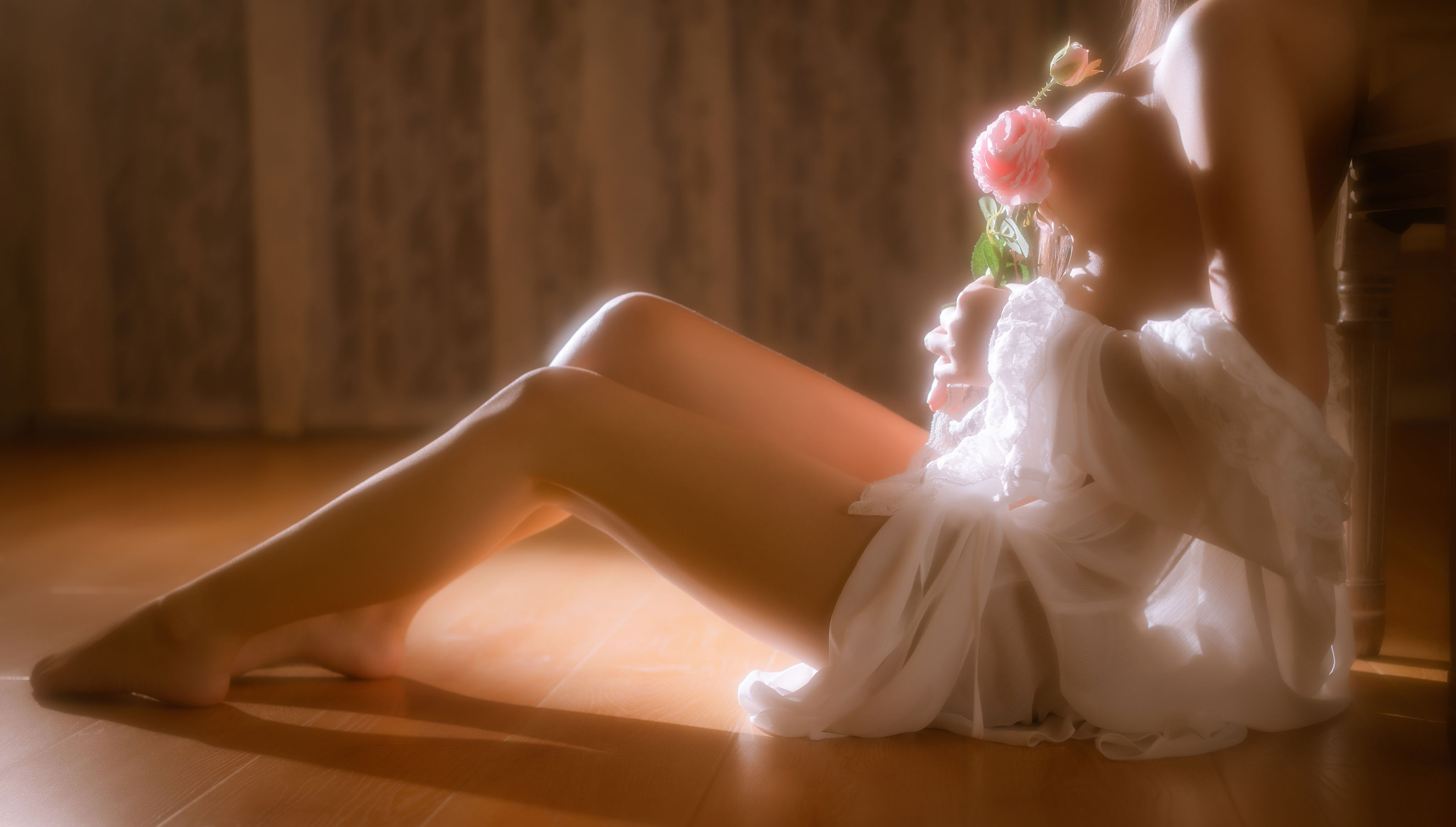 阳光美少女萌芽儿o0 – 金色套装 Cosplay-第48张