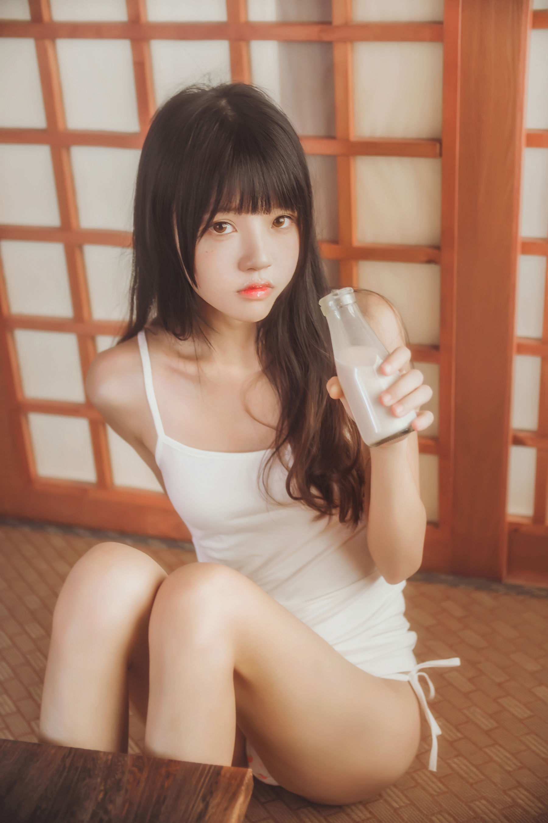 桜桃喵《小背心换水手服》 Cosplay-第89张