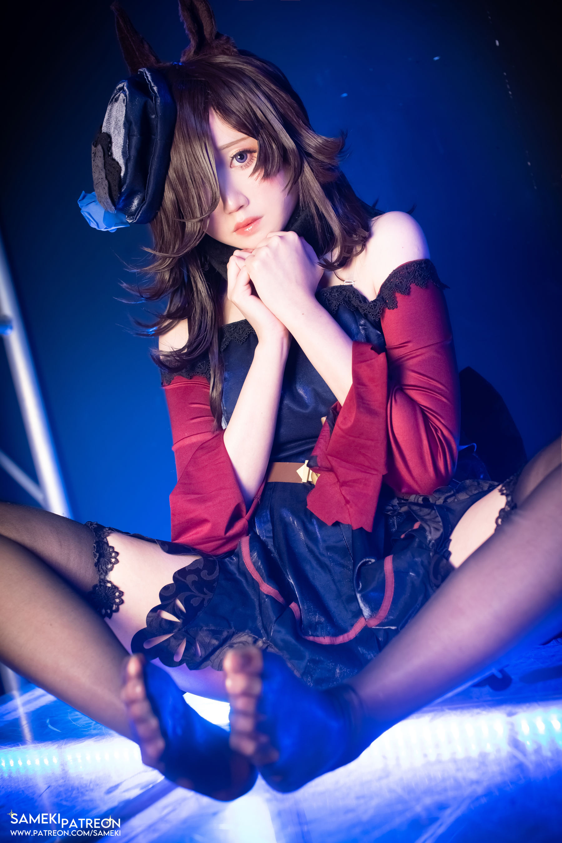 Sameki – うま娘 ライスシャワー Cosplay-第28张