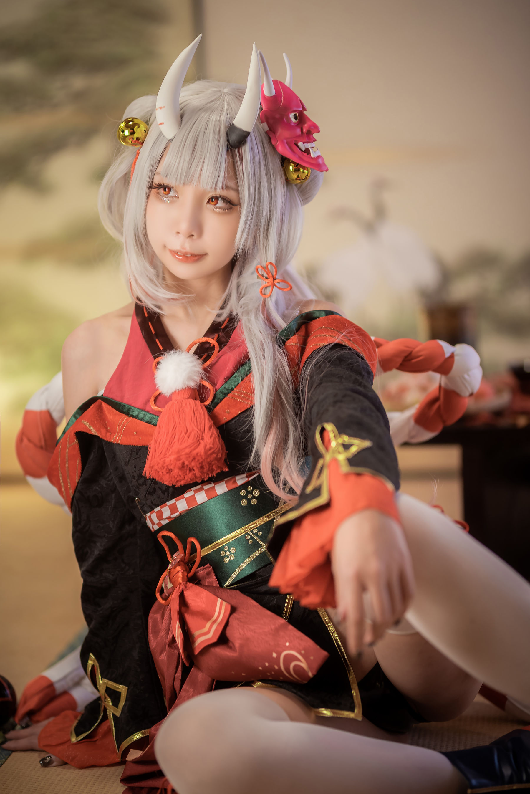 紫姝 – 百鬼あやめ Cosplay-第1张