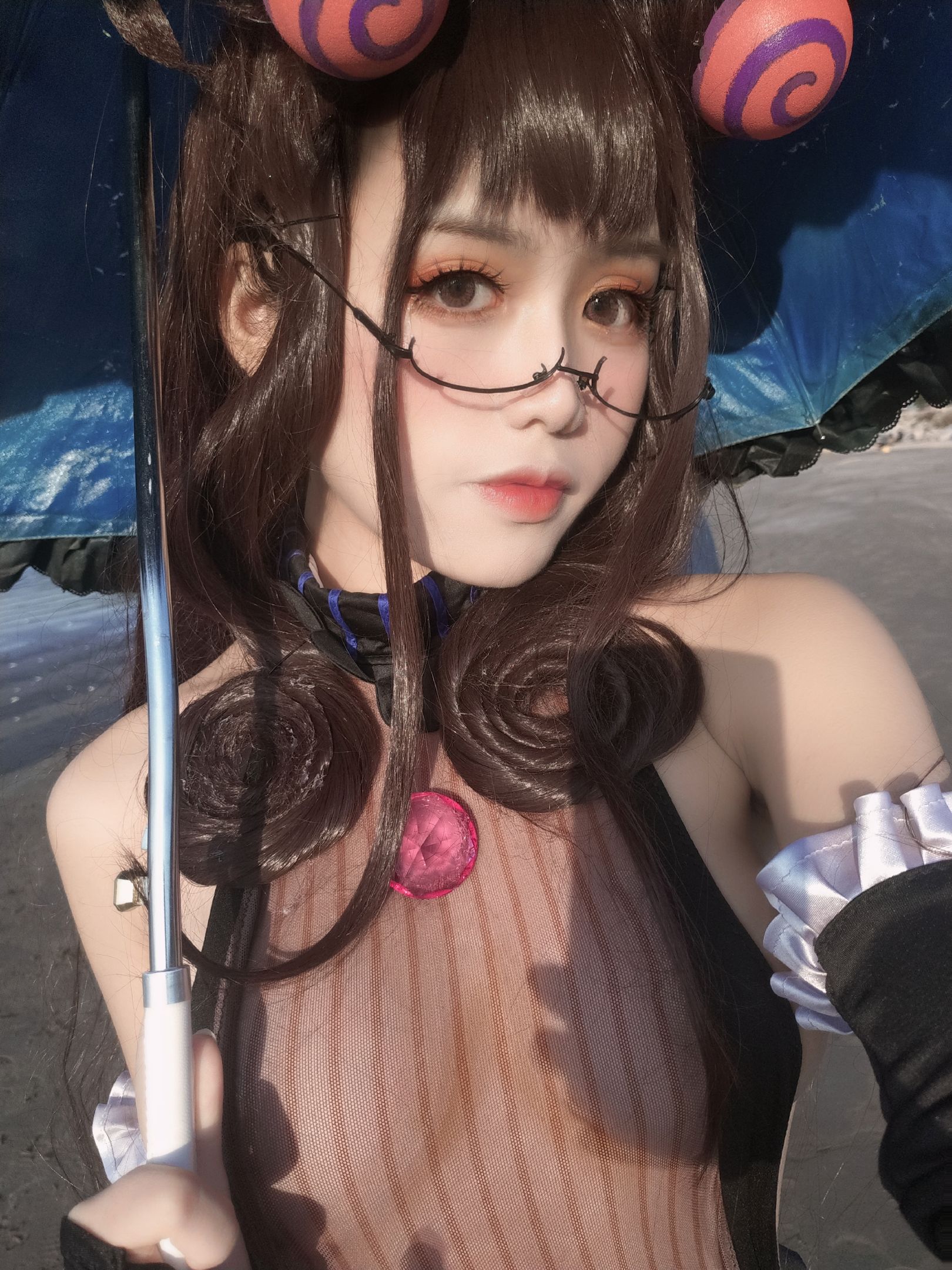 一笑芳香沁写真 – 紫式部 Cosplay-第1张