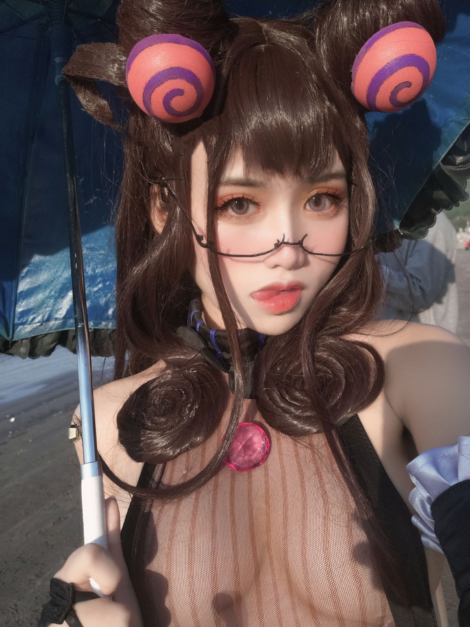 一笑芳香沁写真 – 紫式部 Cosplay-第28张