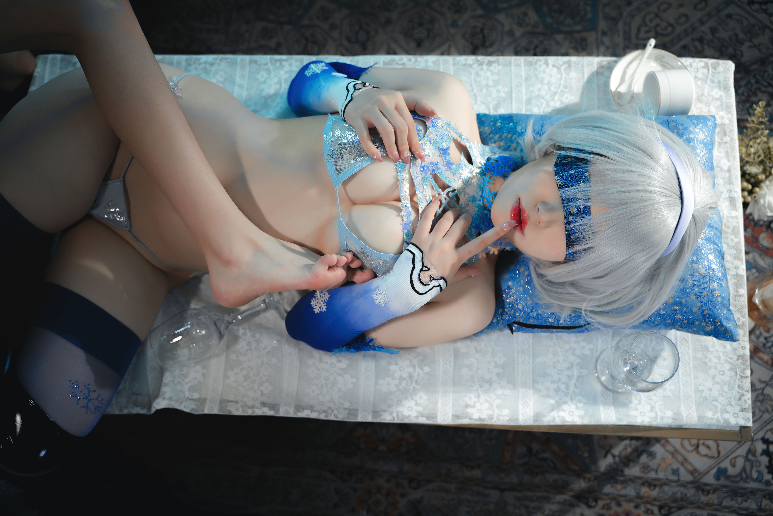 一北亦北 – 2B冰雪同人 Cosplay-第18张