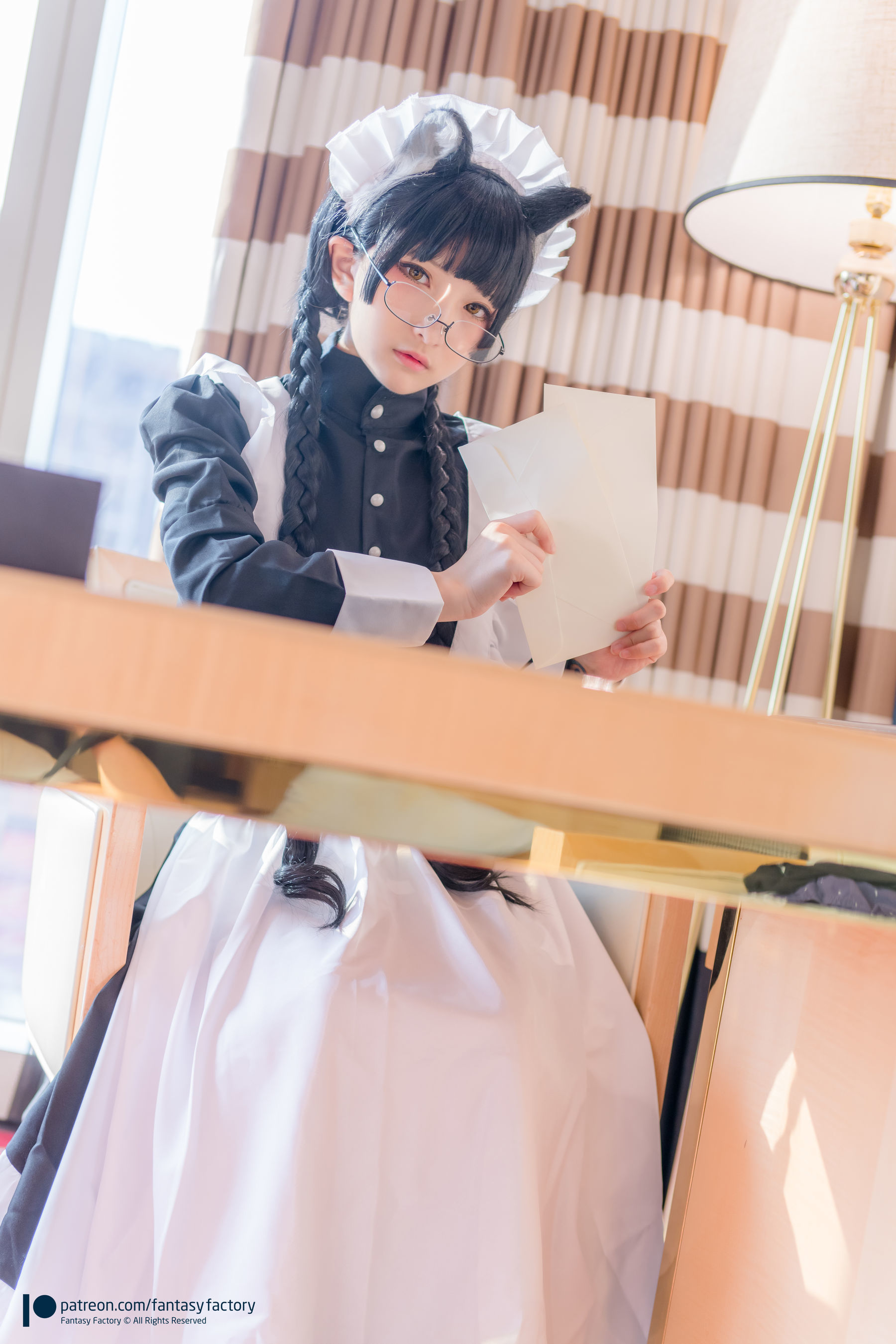 [Fantasy Factory] 小丁Cosplay – 黑猫女仆 Cosplay-第37张