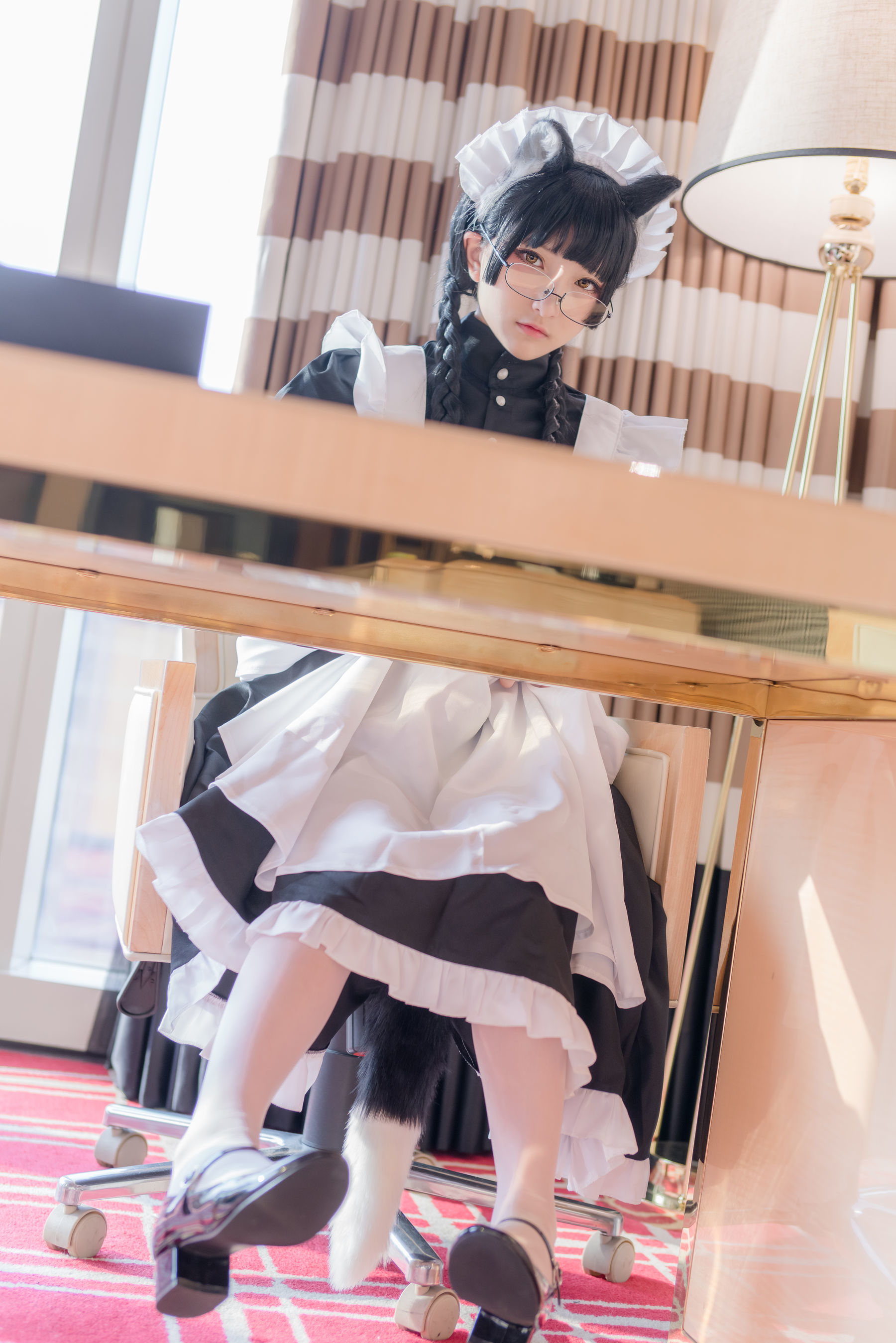 [Fantasy Factory] 小丁Cosplay – 黑猫女仆 Cosplay-第38张