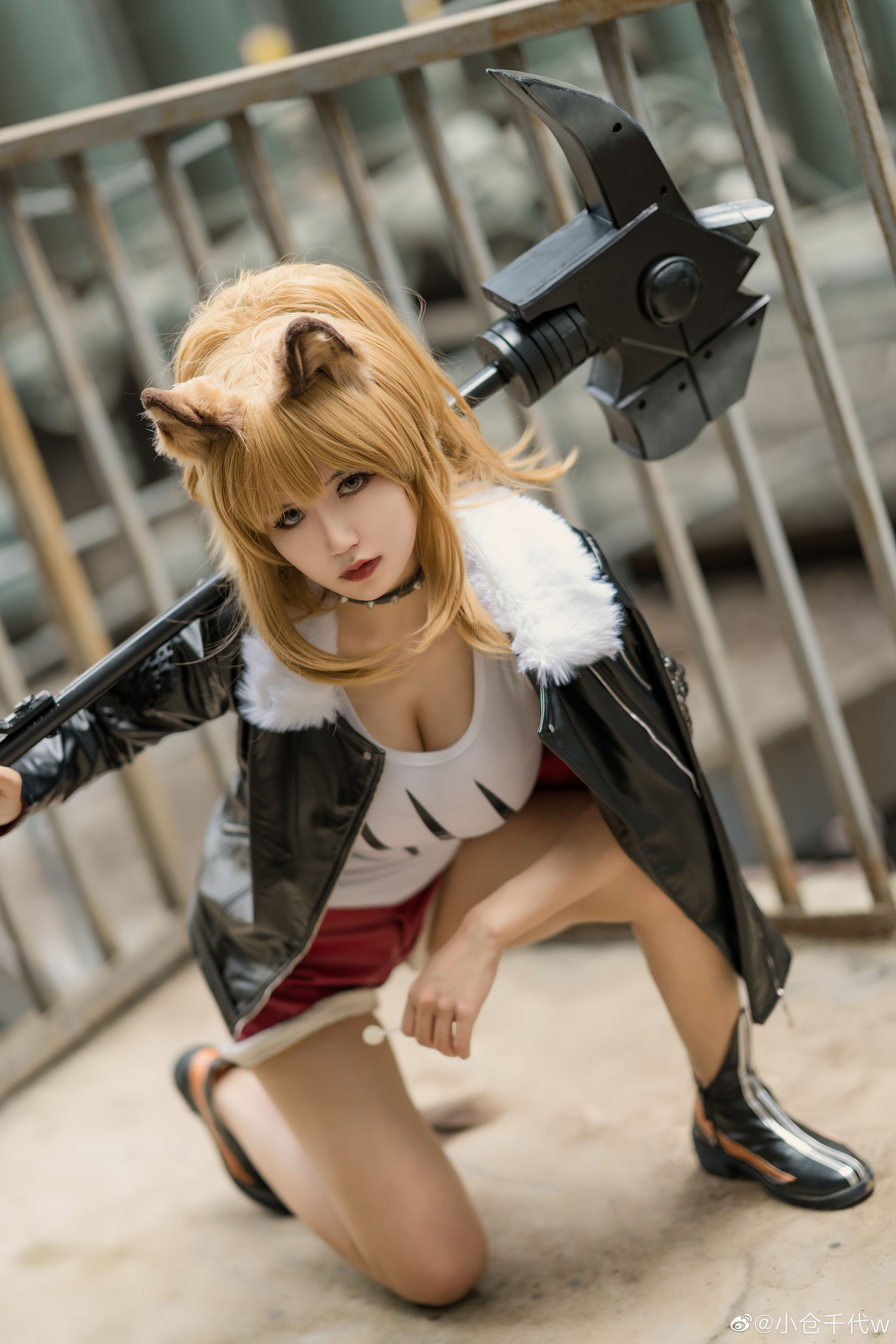 动漫博主小仓千代w – 推进之王 维娜 Cosplay-第4张
