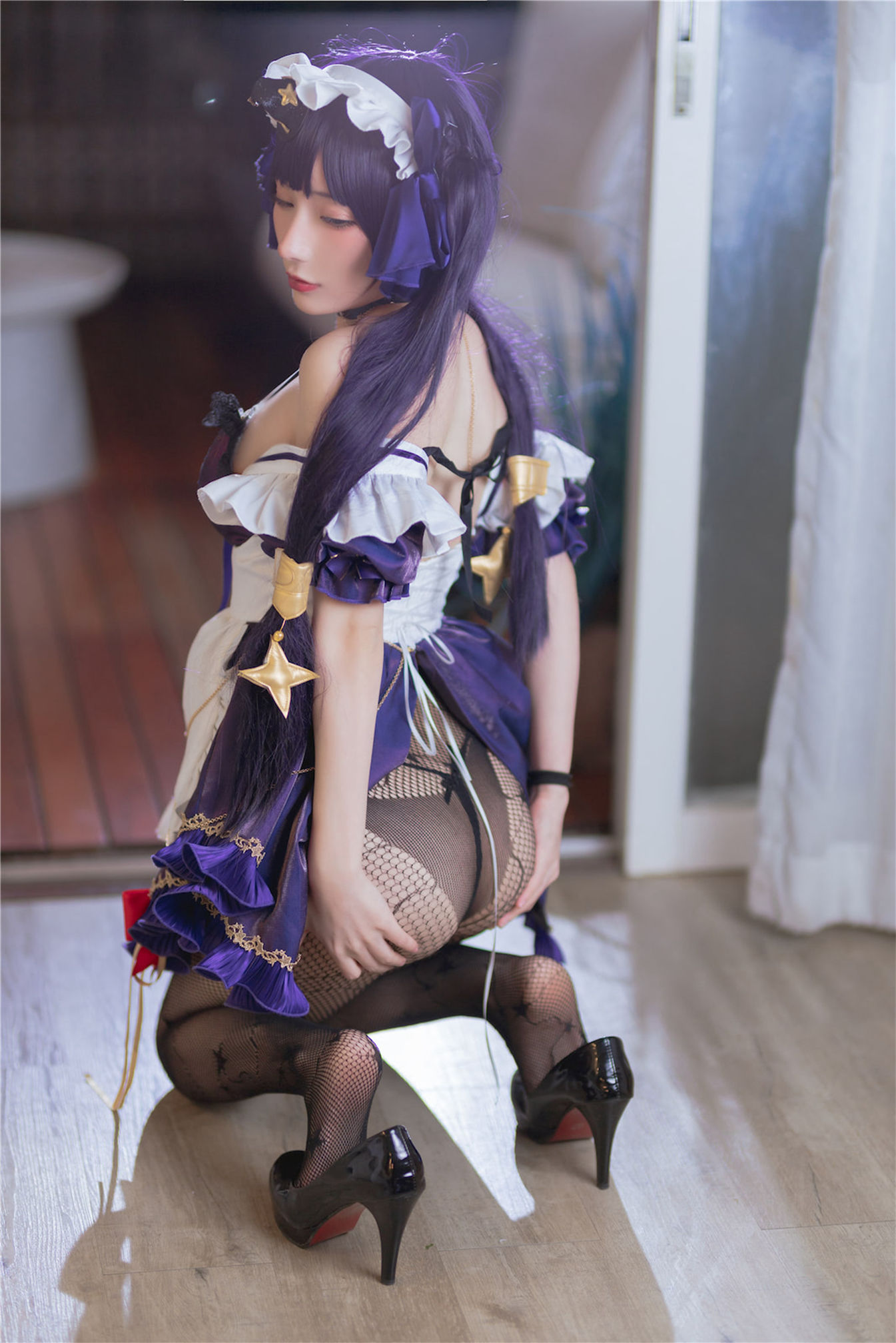 是三不是世w – 原神莫娜女仆 Cosplay-第28张