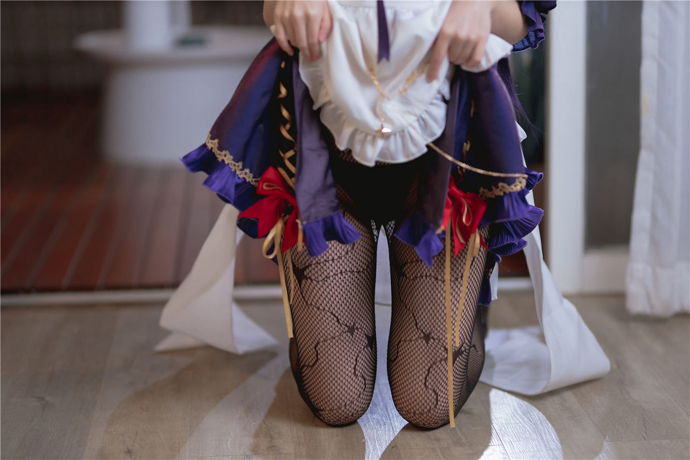 是三不是世w – 原神莫娜女仆 Cosplay-第32张