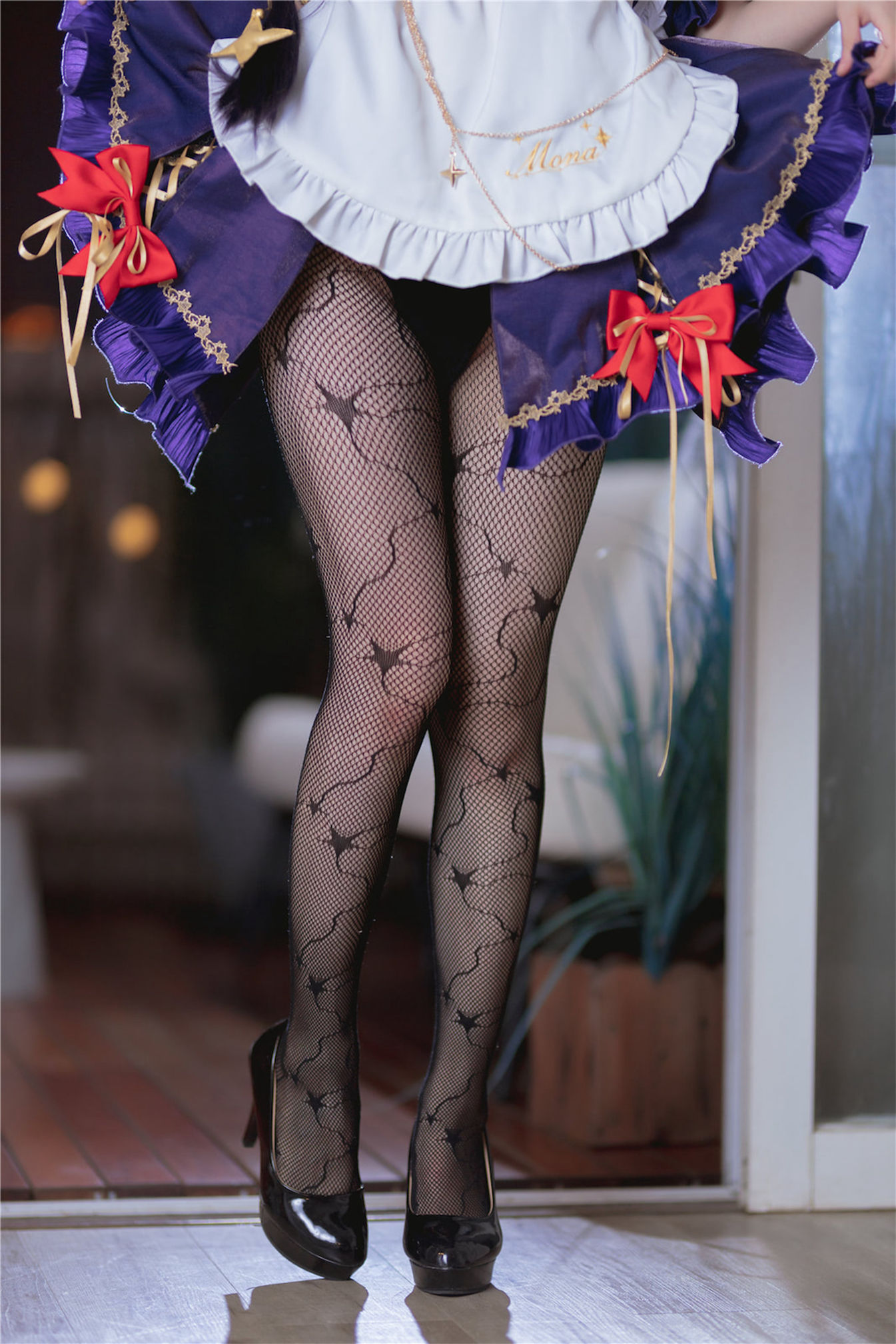 是三不是世w – 原神莫娜女仆 Cosplay-第30张