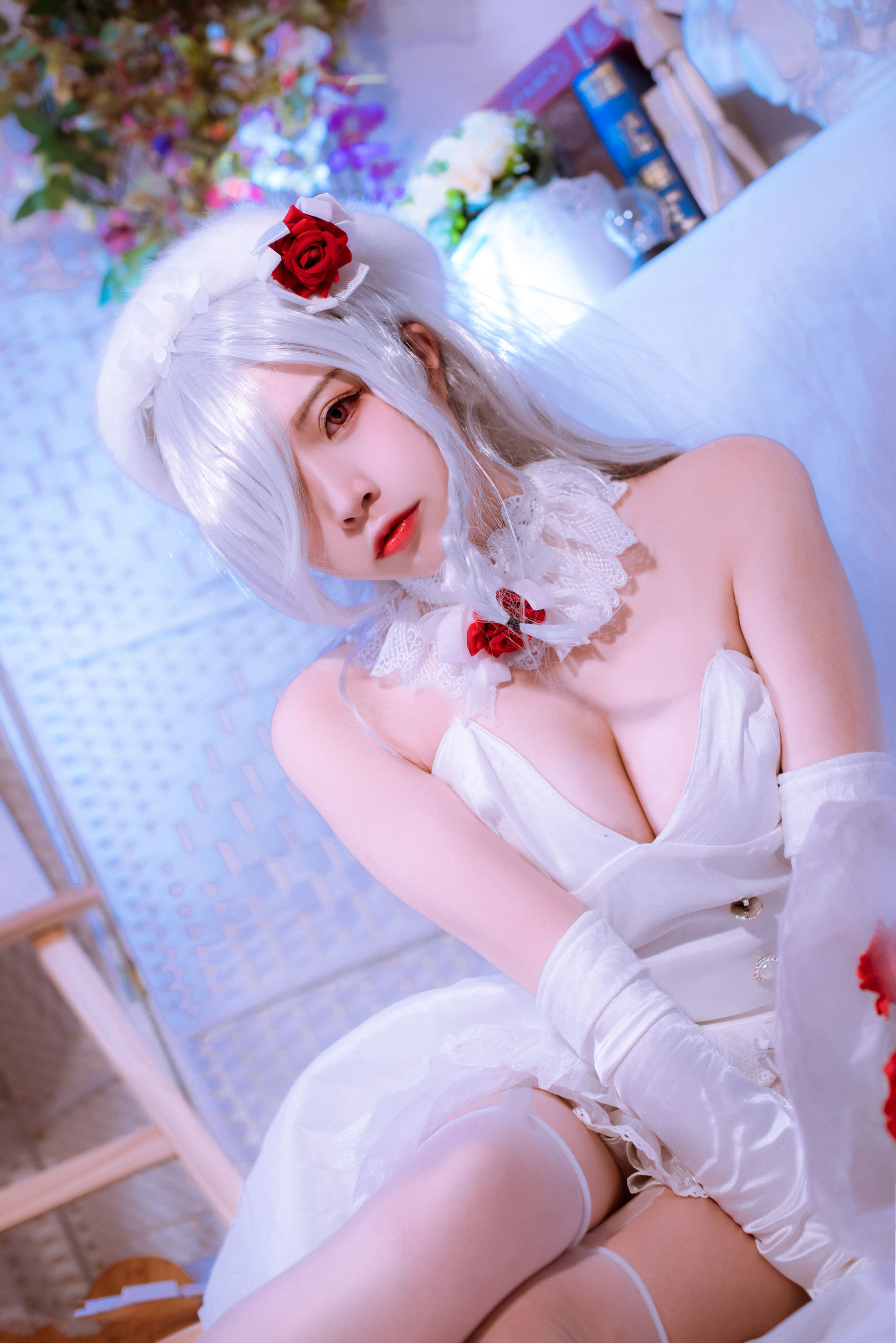人气Coser二佐Nisa 花嫁 Cosplay-第14张