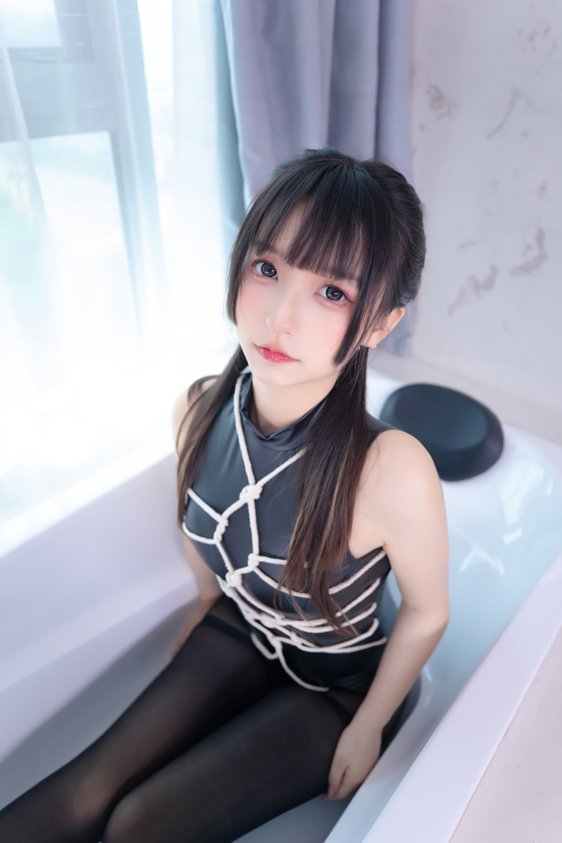 萝莉神楽板真冬 之夏日戏水 Cosplay-第46张