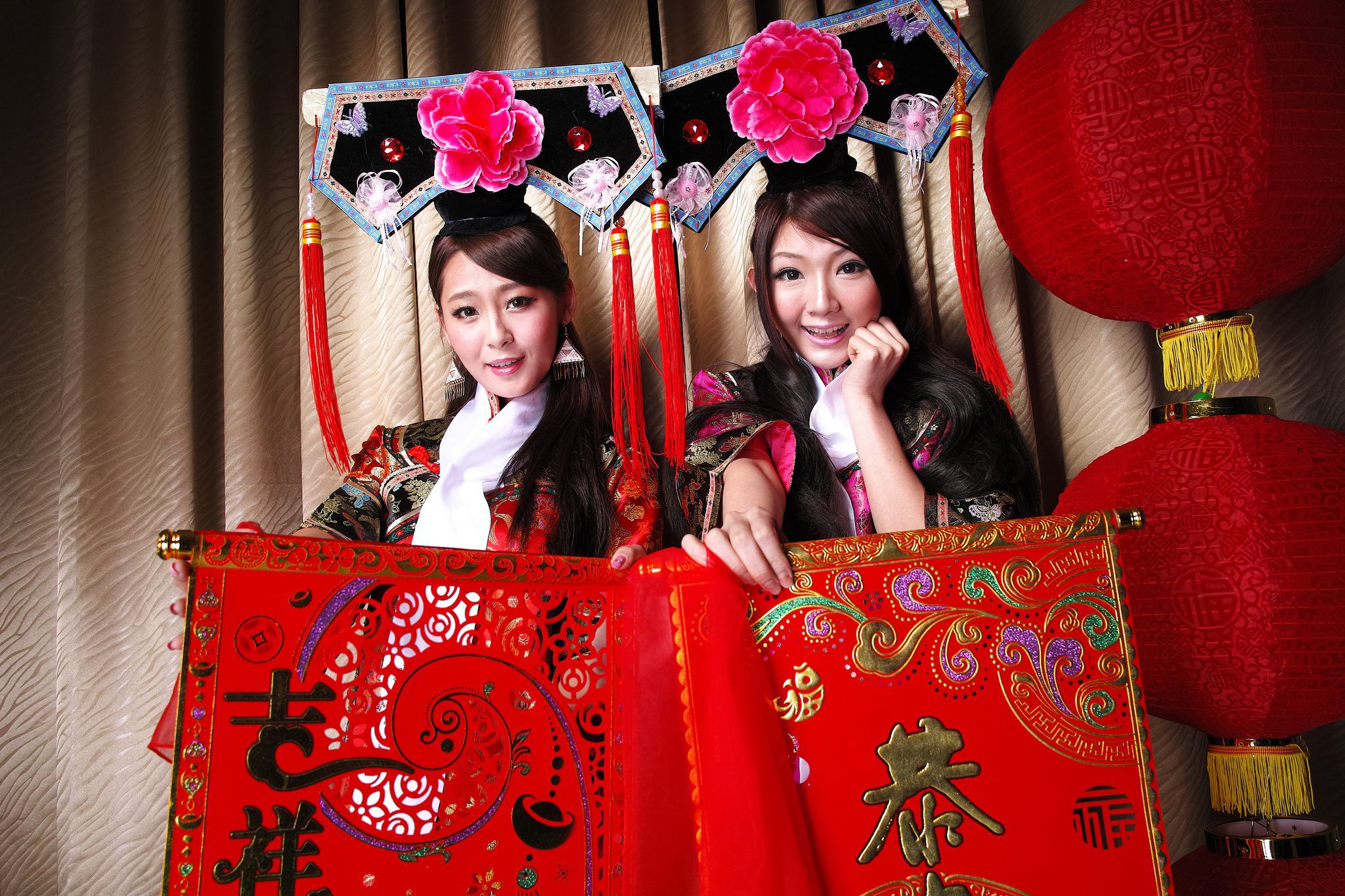 Winnie小雪、小羽《新春拜年 甄嬛格格》 Cosplay-第28张