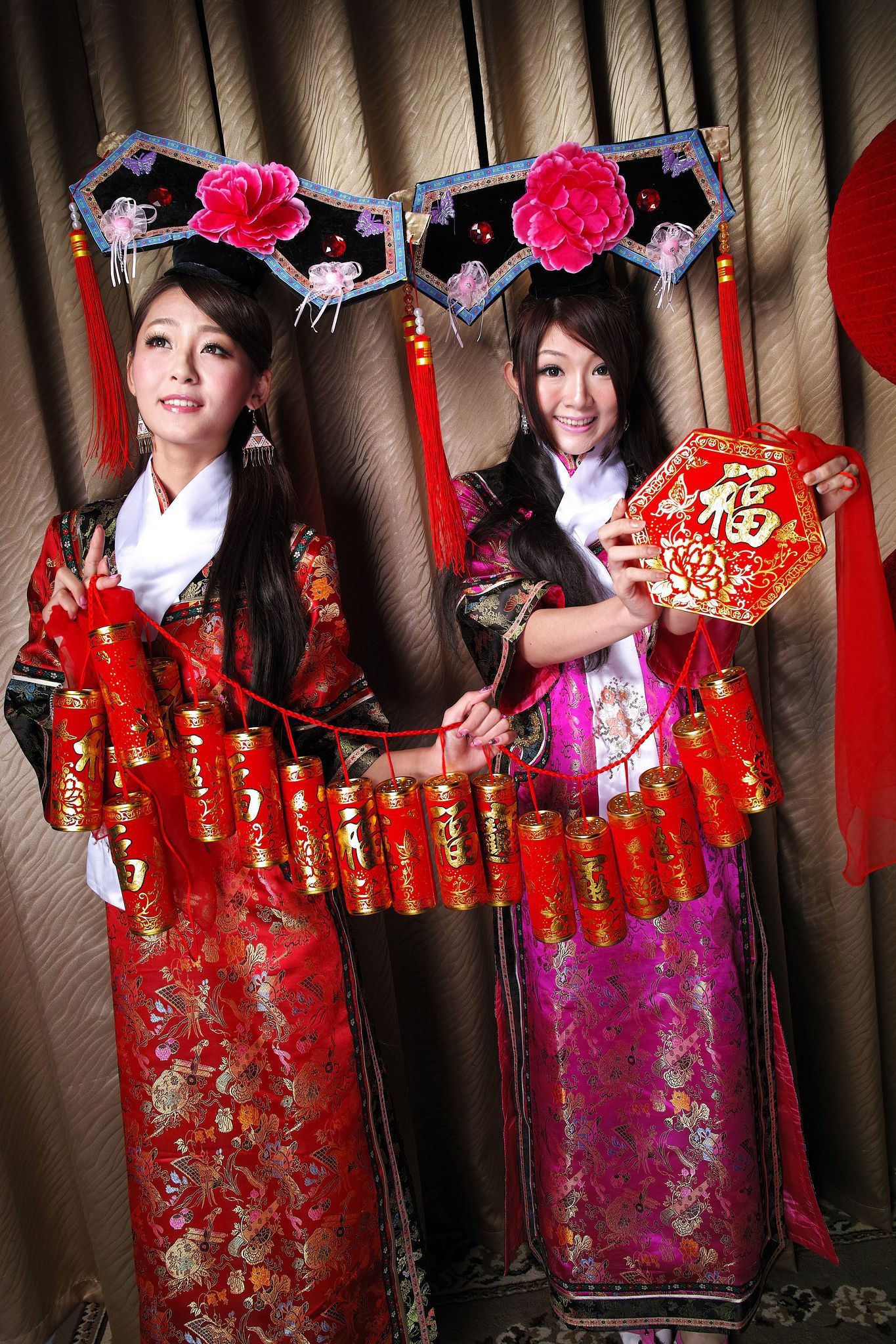 Winnie小雪、小羽《新春拜年 甄嬛格格》 Cosplay-第26张