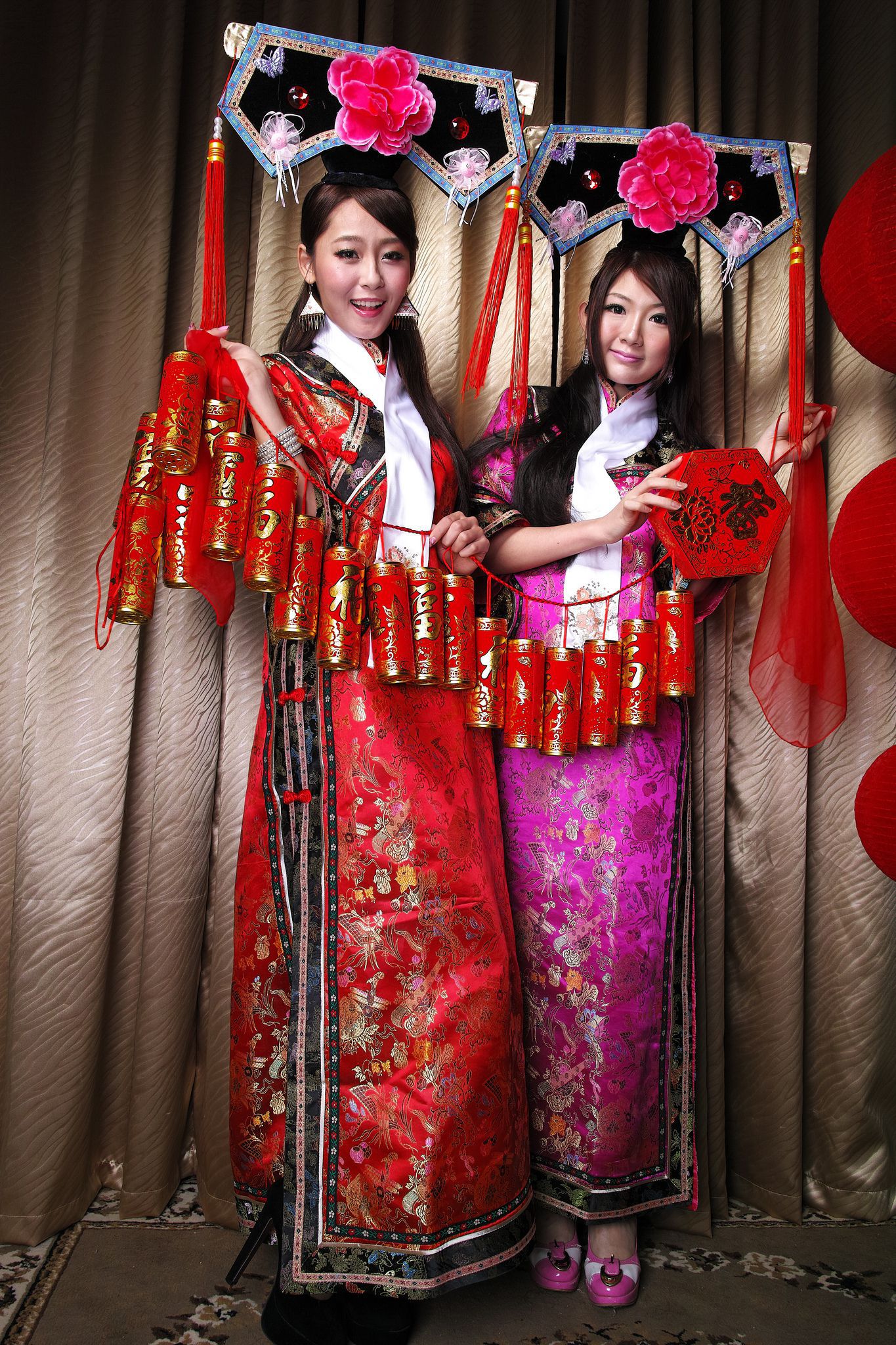 Winnie小雪、小羽《新春拜年 甄嬛格格》 Cosplay-第30张