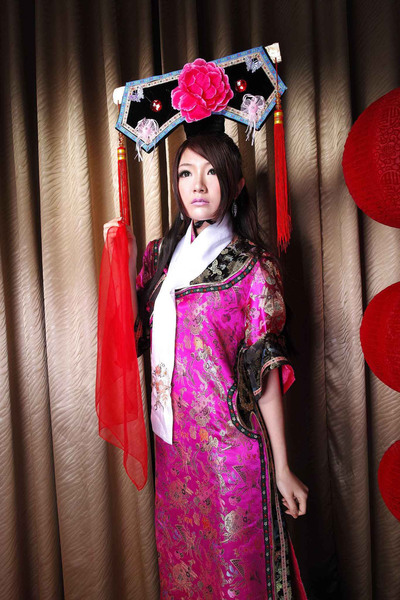 Winnie小雪、小羽《新春拜年 甄嬛格格》 Cosplay-第29张
