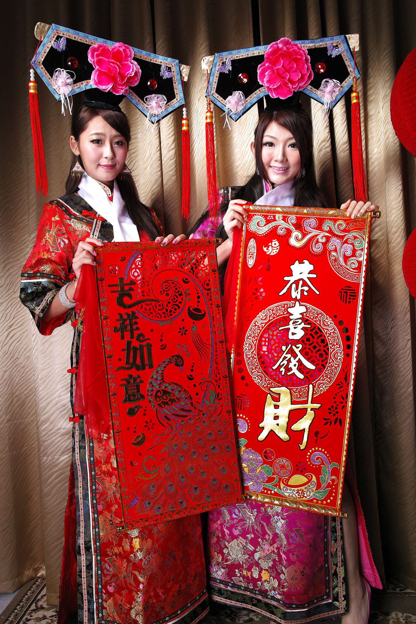 Winnie小雪、小羽《新春拜年 甄嬛格格》 Cosplay-第31张