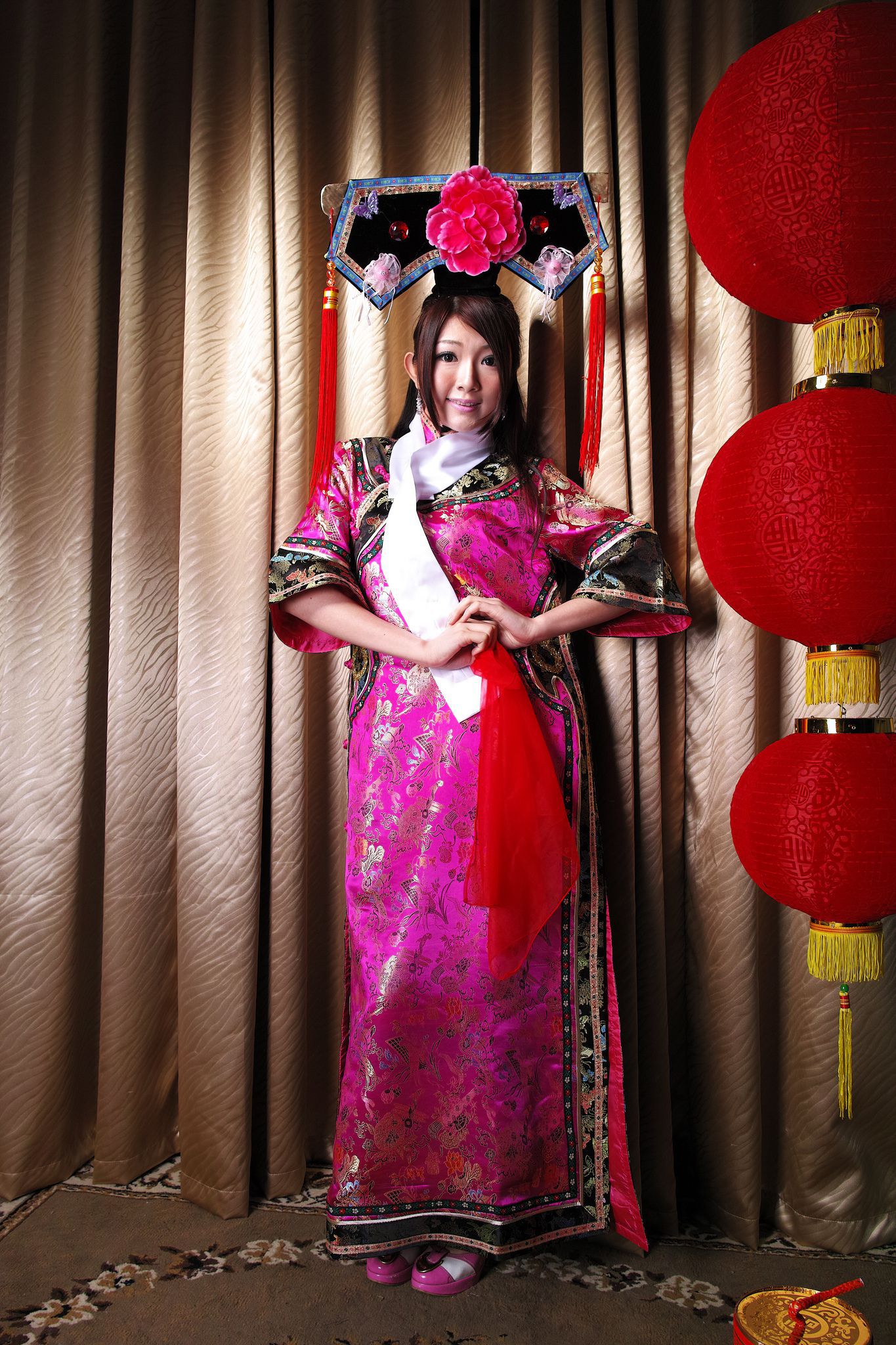Winnie小雪、小羽《新春拜年 甄嬛格格》 Cosplay-第34张