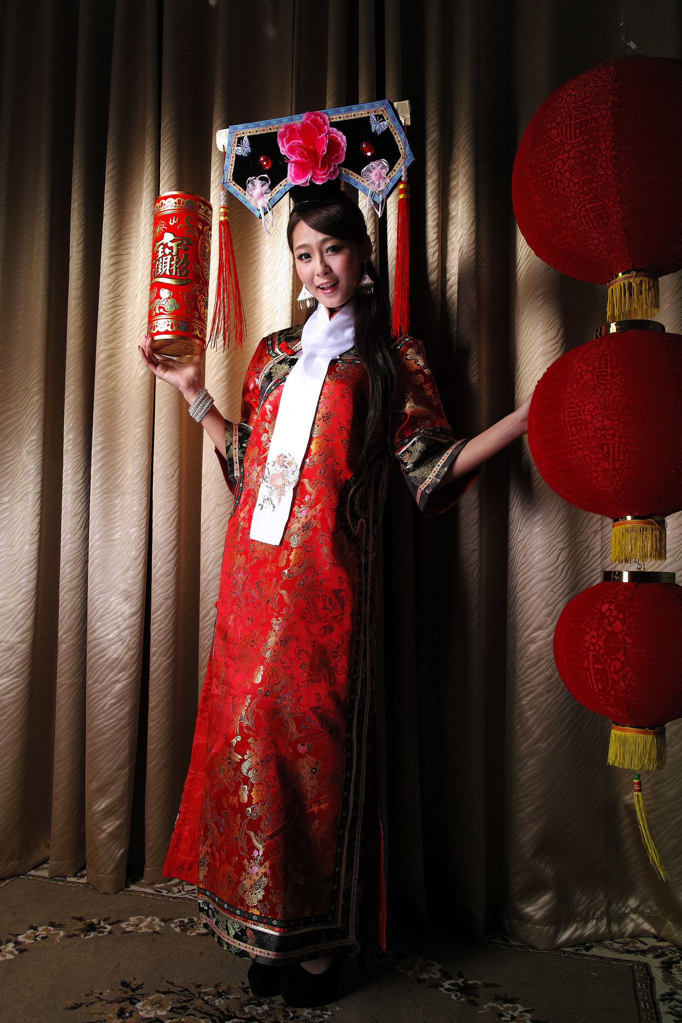 Winnie小雪、小羽《新春拜年 甄嬛格格》 Cosplay-第35张