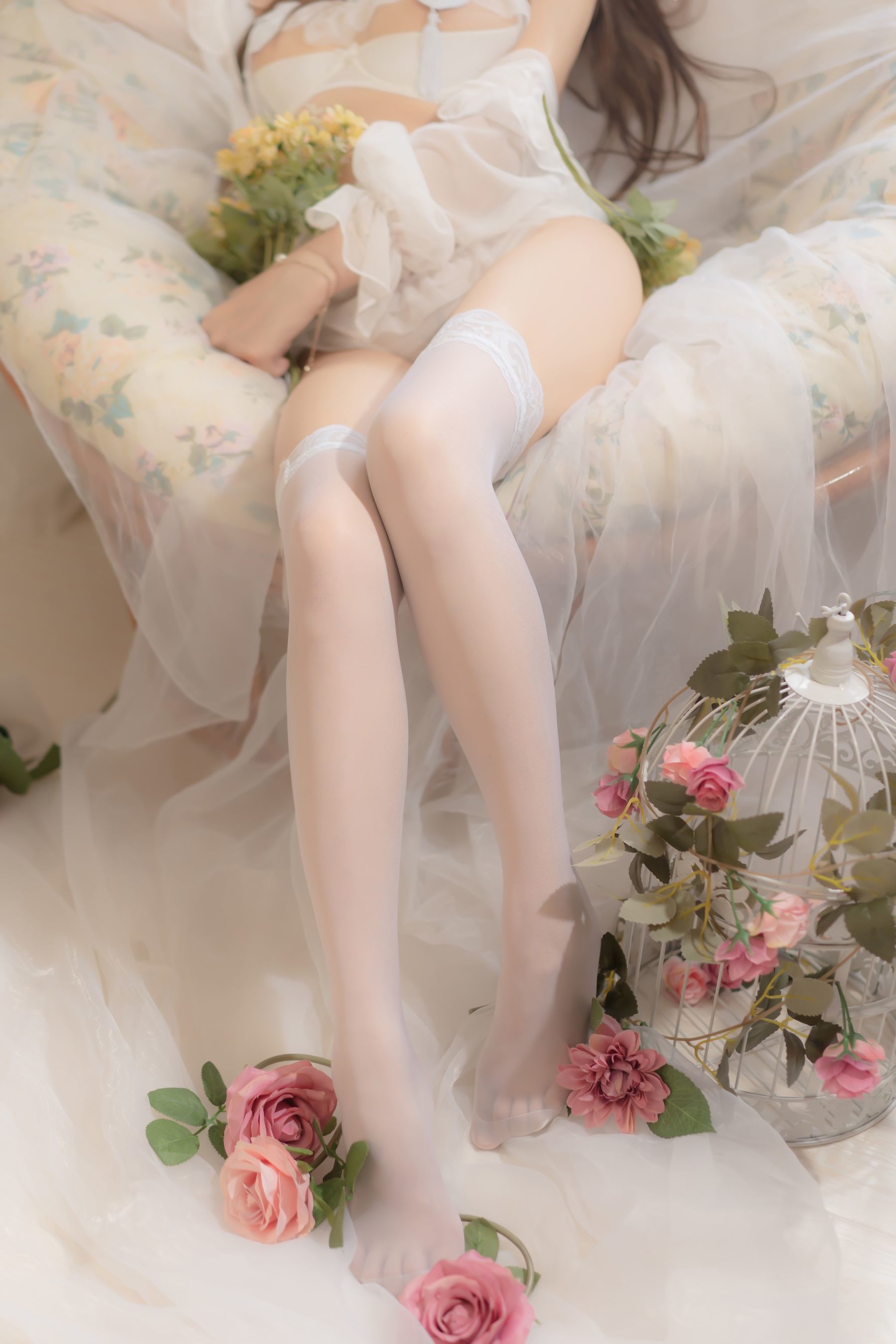 斗鱼米线线sama – 坠落天使 Cosplay-第34张
