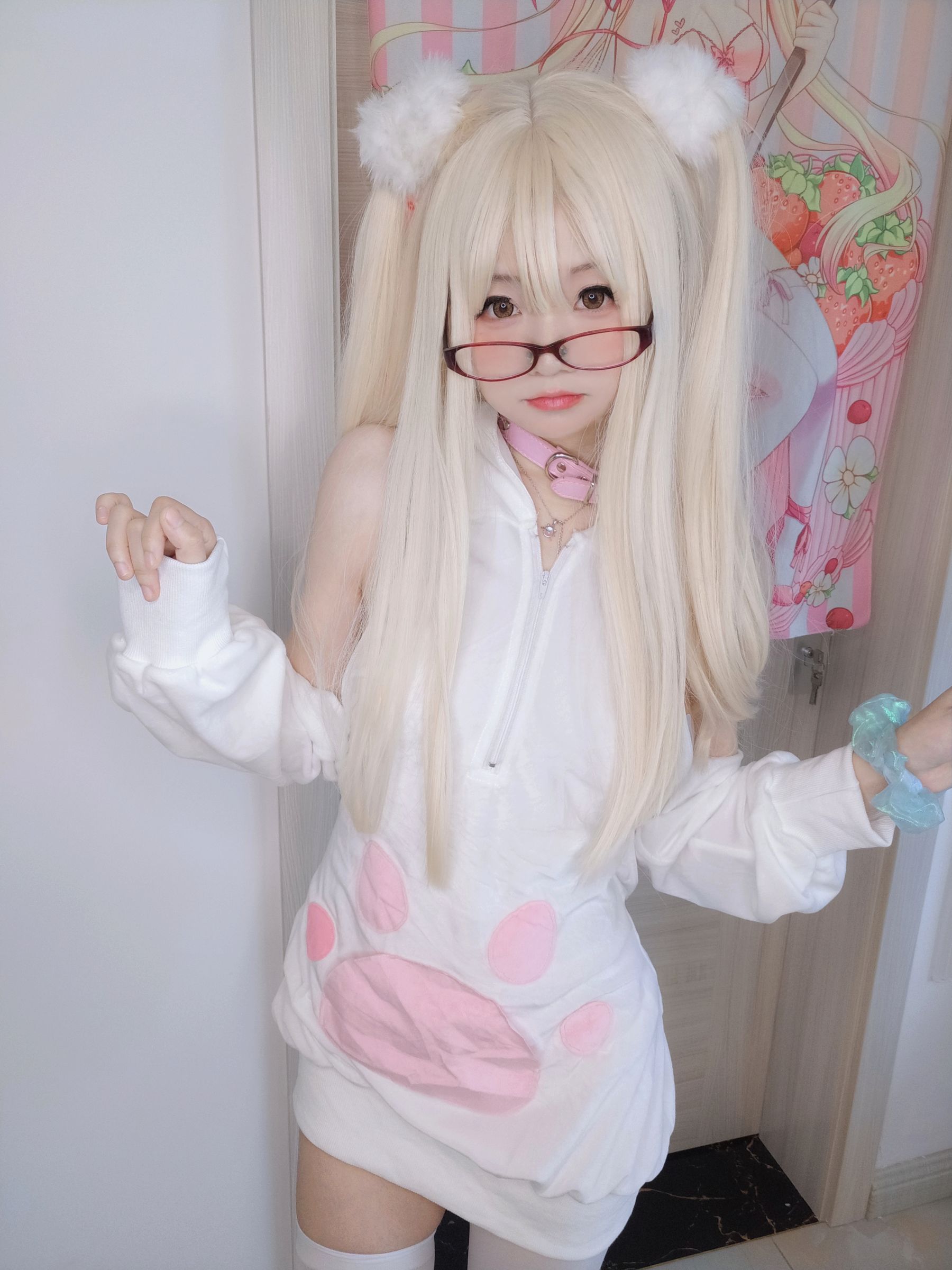 萌妹子Coser摇摇乐yoyo – 白いクリーム Cosplay-第70张