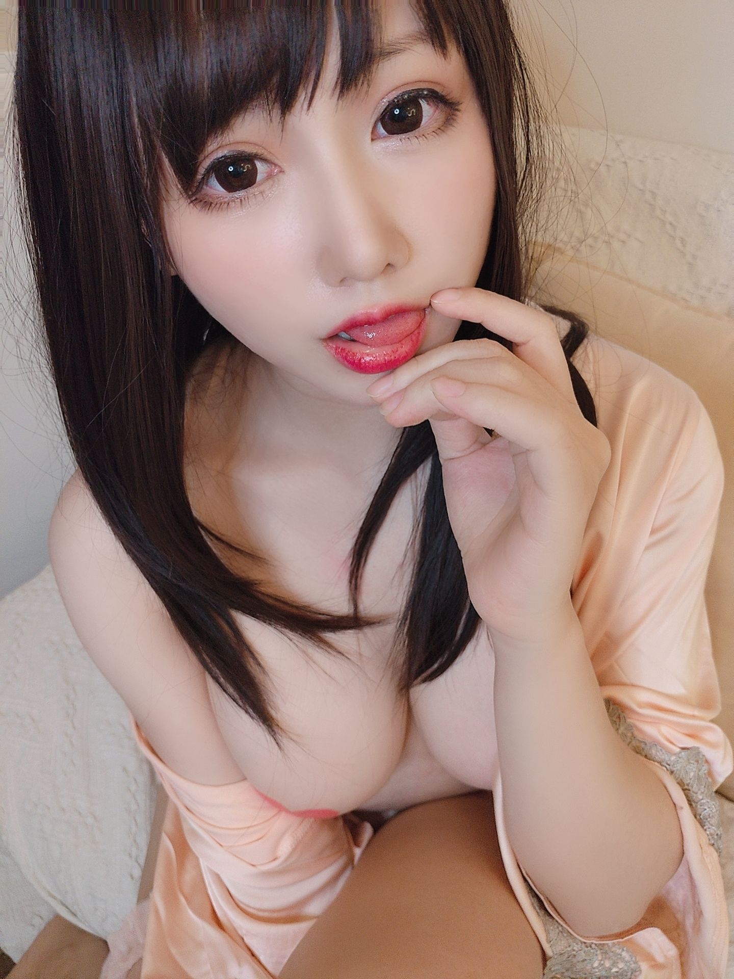 萌妹子Nyako喵子 – 妄想彼女との同棲生活 之 2组居家睡衣系列 Cosplay-第21张
