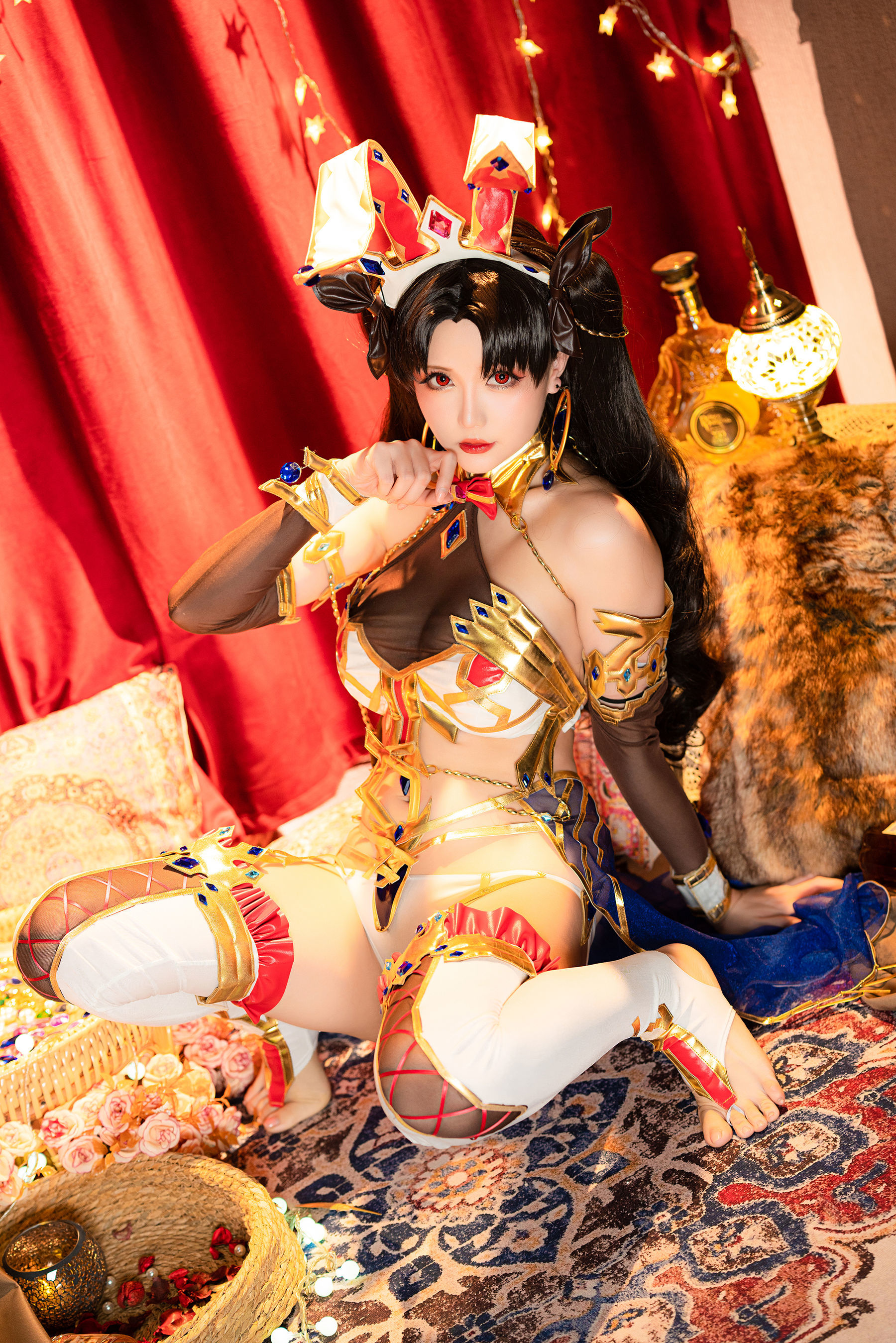 Coser小姐姐星之迟迟 – 伊什塔尔同人 伊斯塔凛 Cosplay-第27张