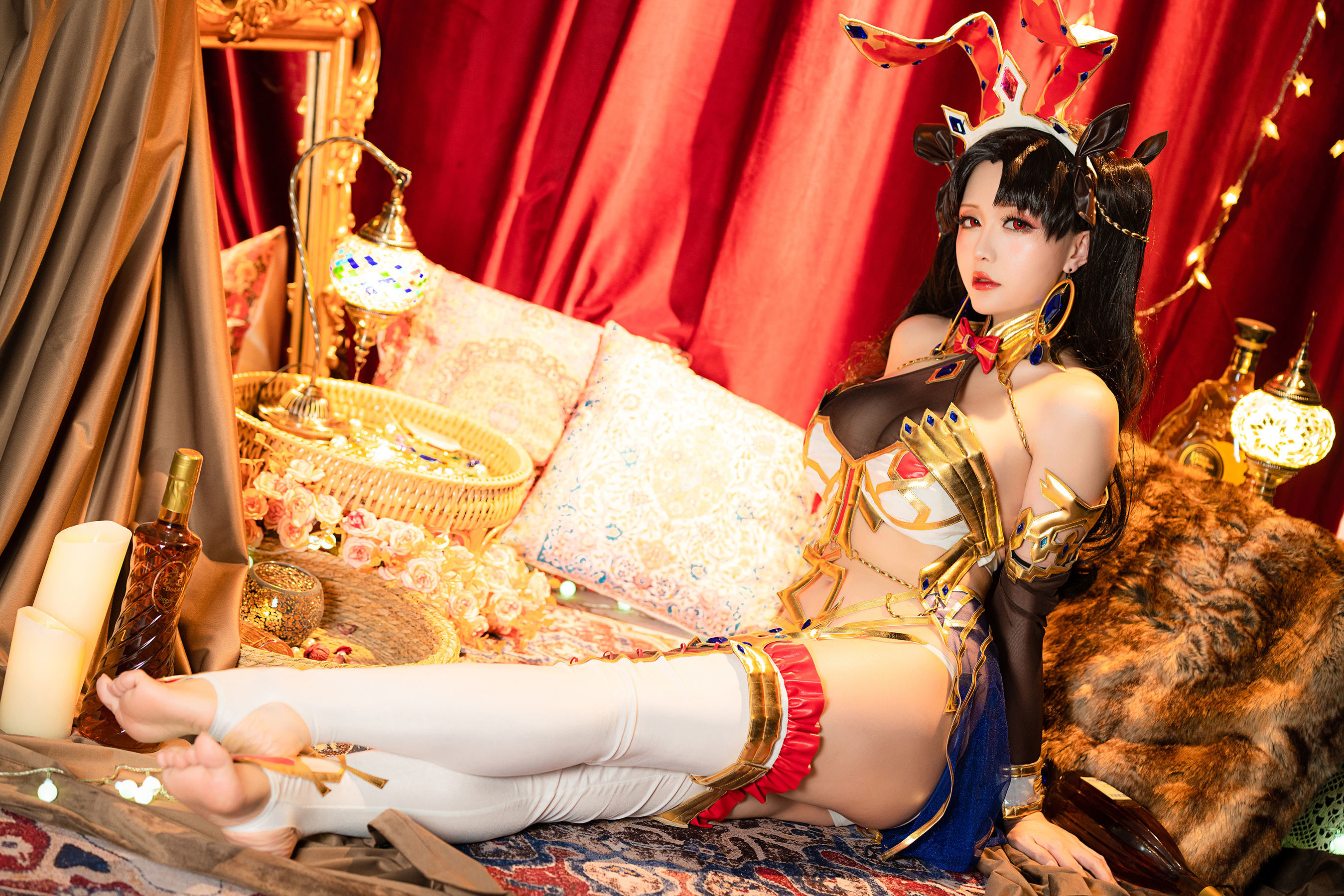 Coser小姐姐星之迟迟 – 伊什塔尔同人 伊斯塔凛 Cosplay-第29张