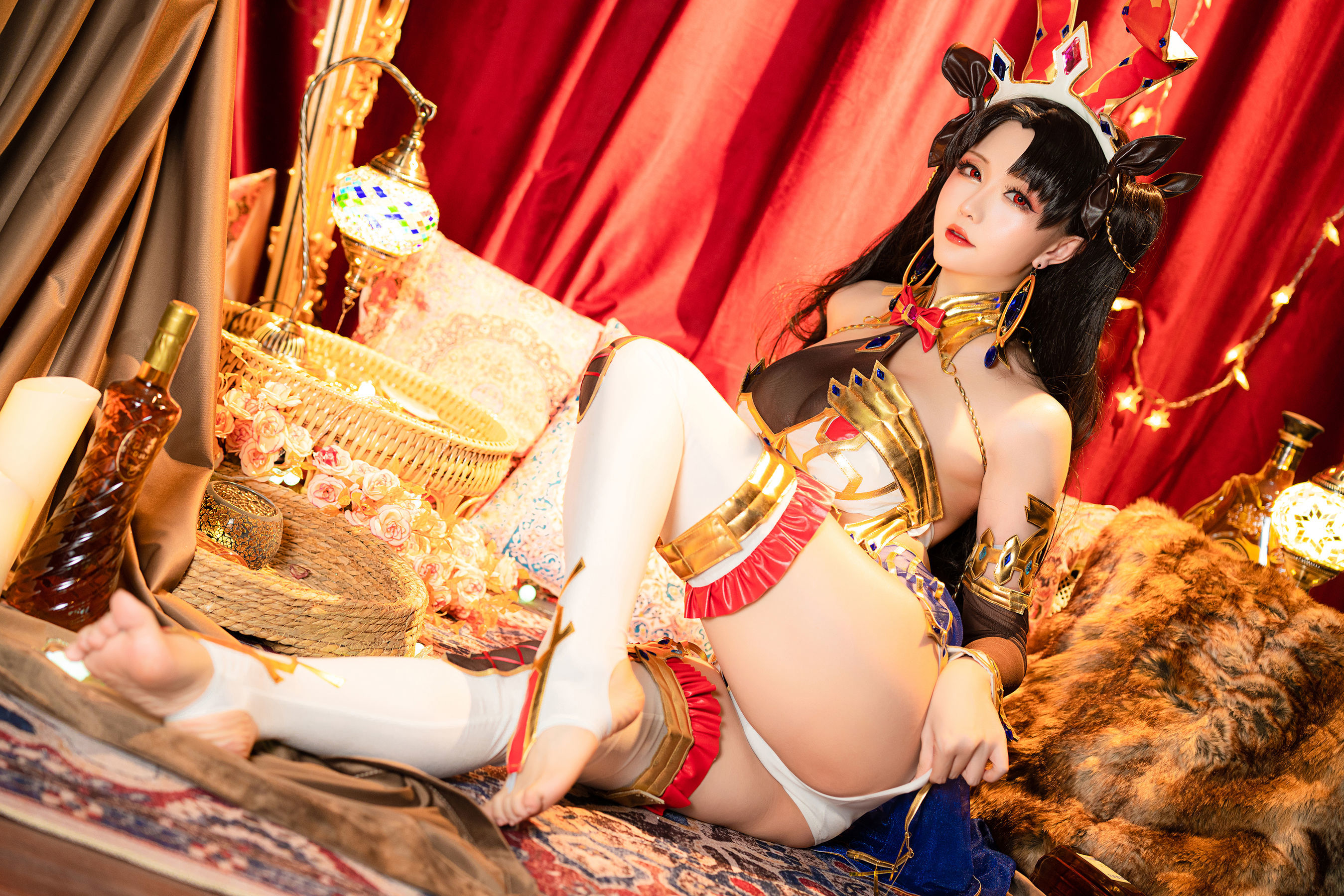 Coser小姐姐星之迟迟 – 伊什塔尔同人 伊斯塔凛 Cosplay-第28张