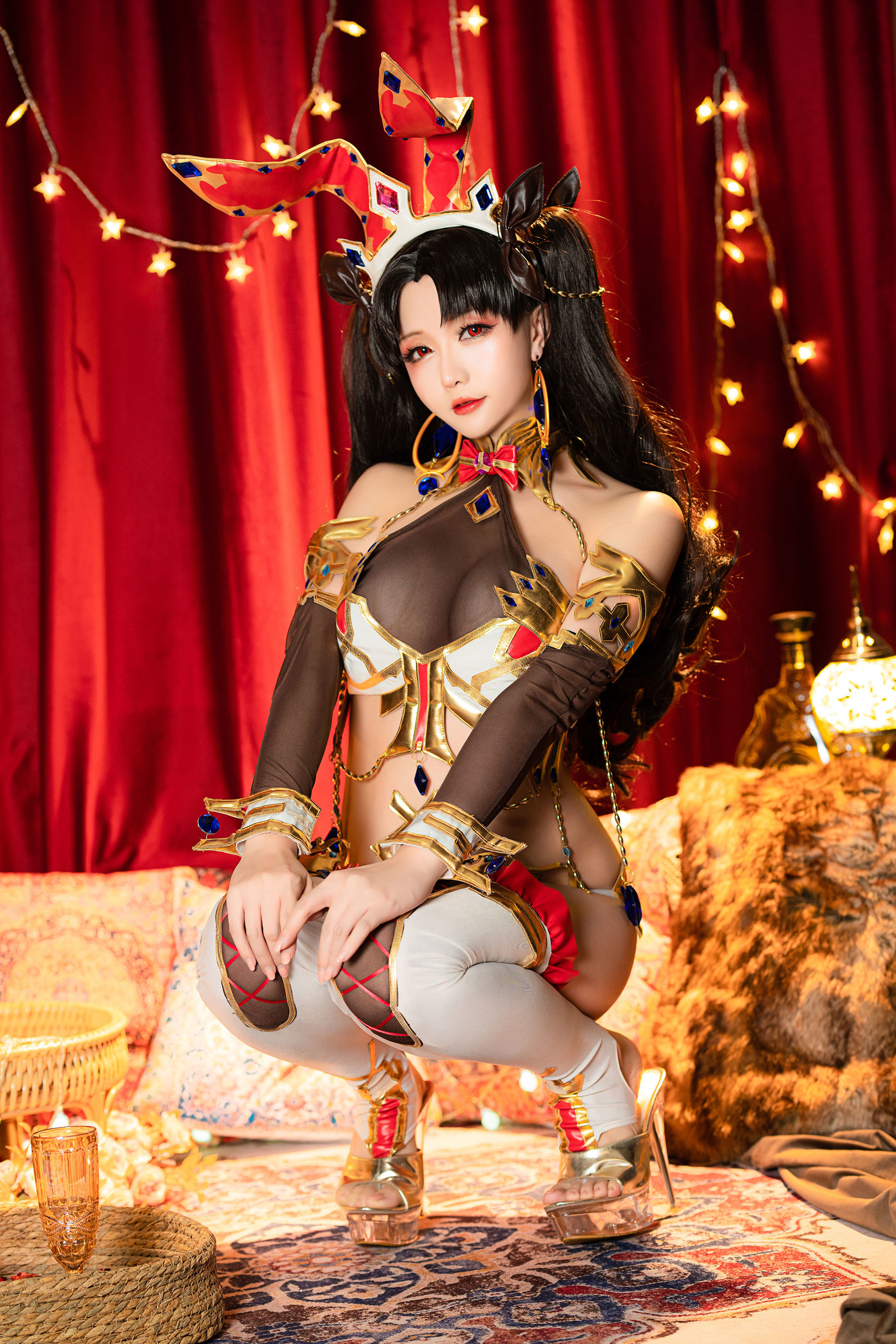 Coser小姐姐星之迟迟 – 伊什塔尔同人 伊斯塔凛 Cosplay-第31张