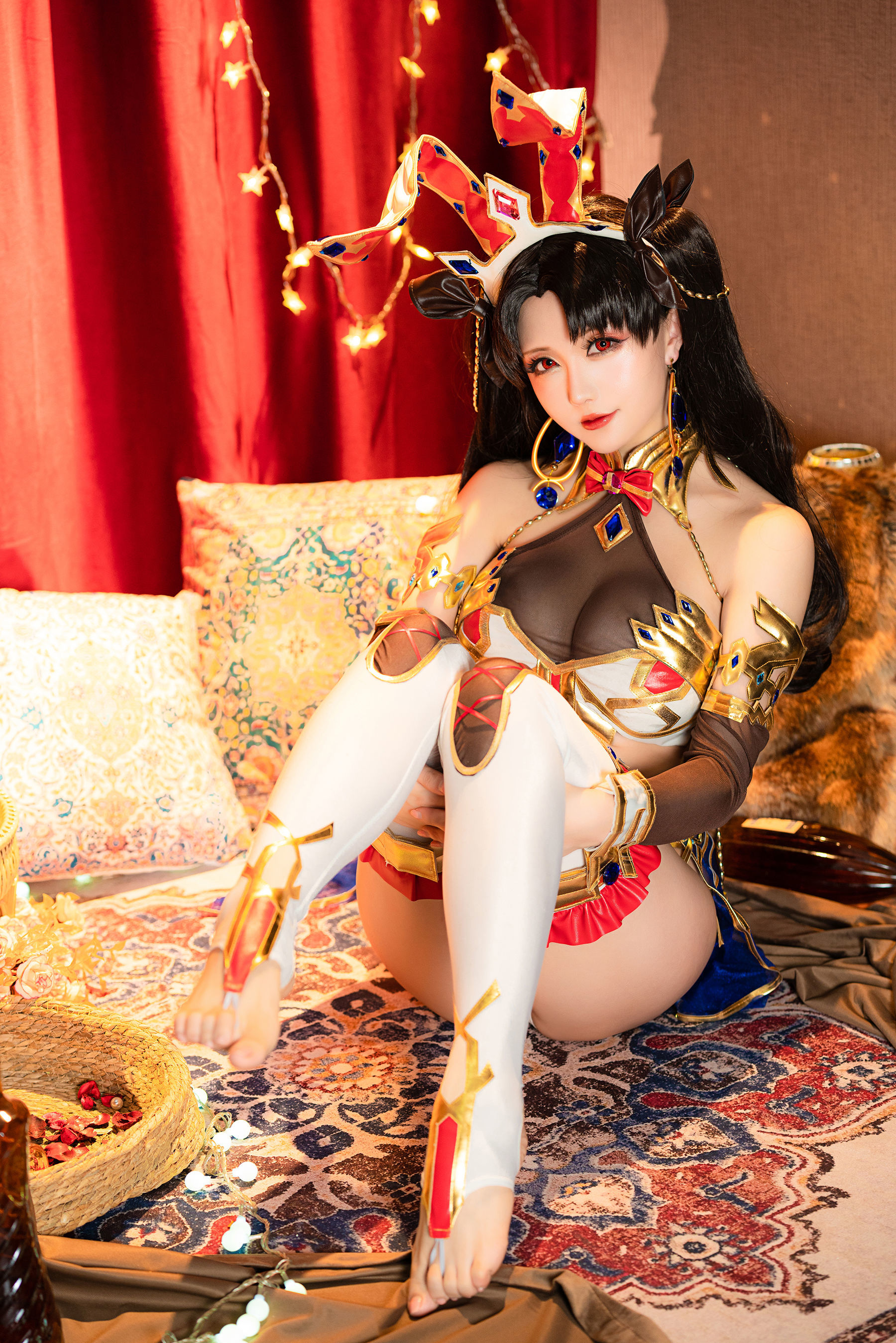 Coser小姐姐星之迟迟 – 伊什塔尔同人 伊斯塔凛 Cosplay-第33张