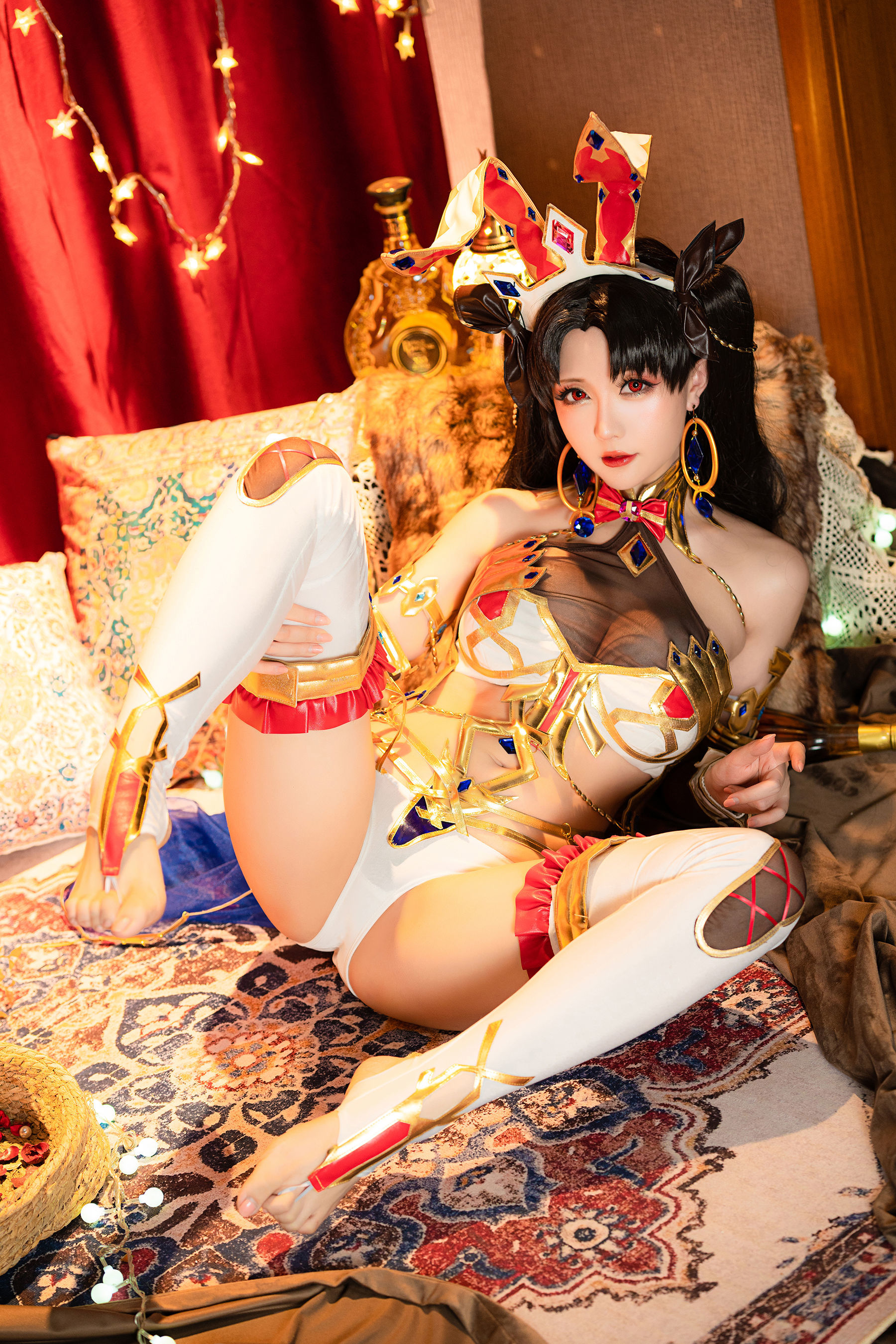 Coser小姐姐星之迟迟 – 伊什塔尔同人 伊斯塔凛 Cosplay-第34张