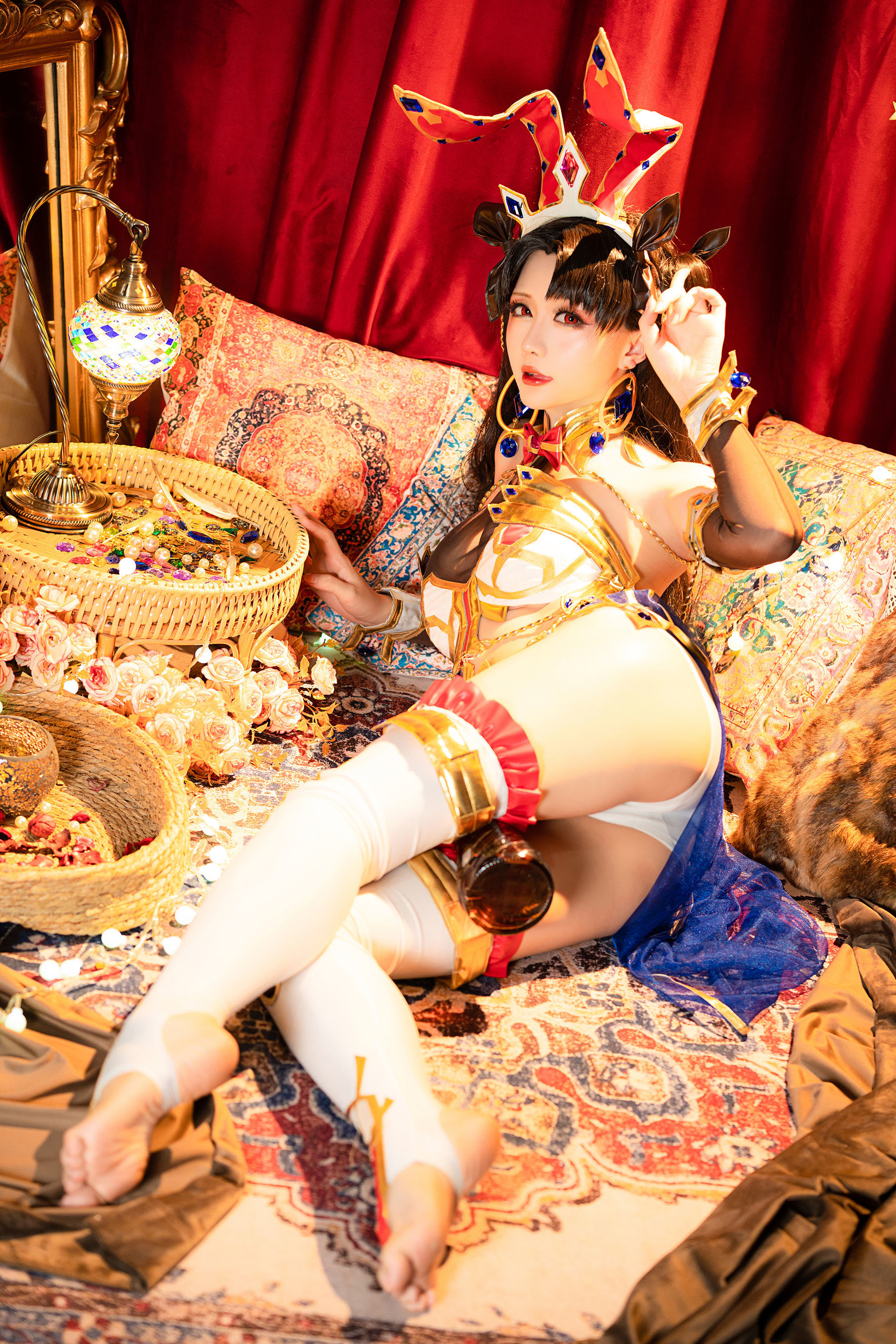 Coser小姐姐星之迟迟 – 伊什塔尔同人 伊斯塔凛 Cosplay-第39张