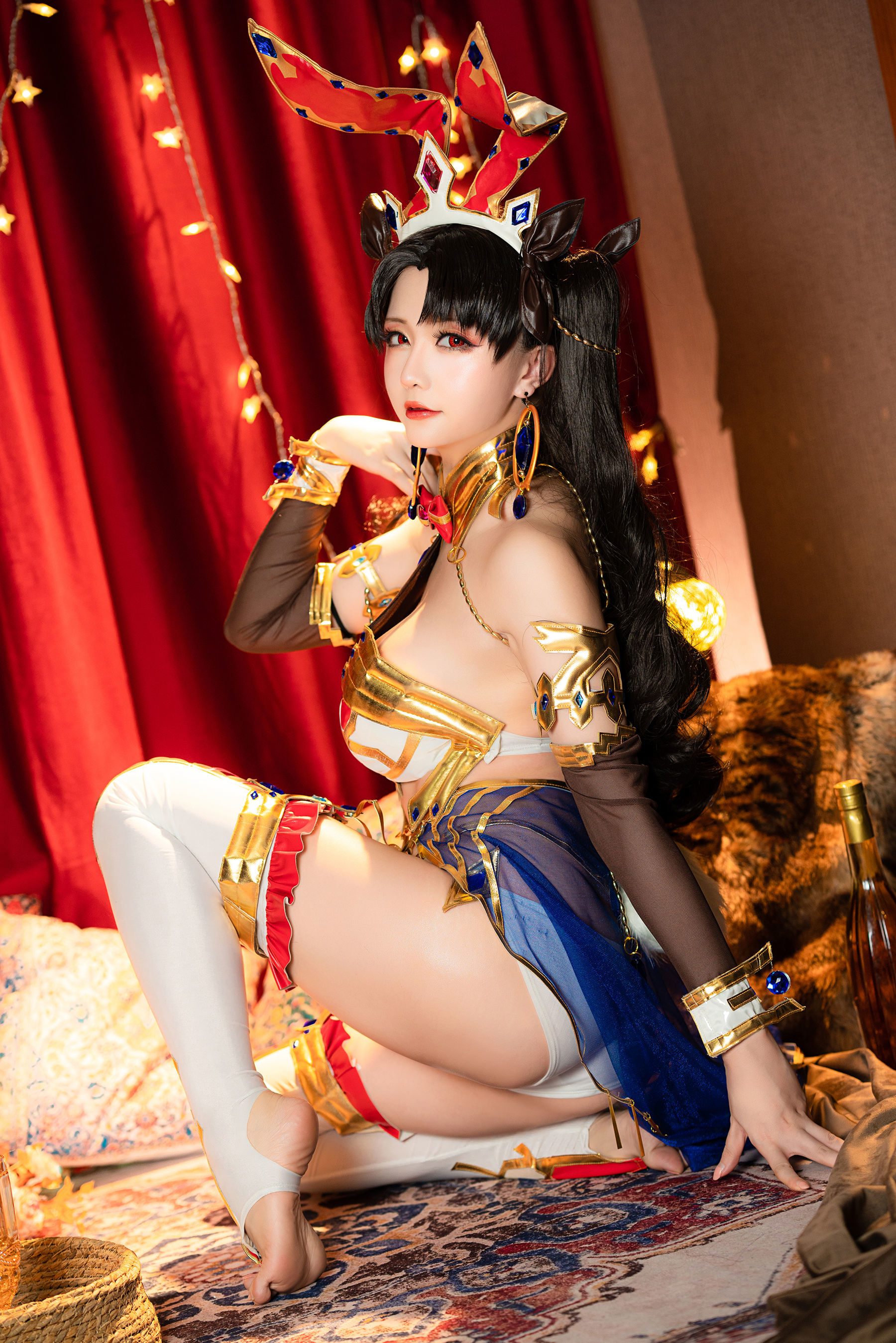 Coser小姐姐星之迟迟 – 伊什塔尔同人 伊斯塔凛 Cosplay-第40张