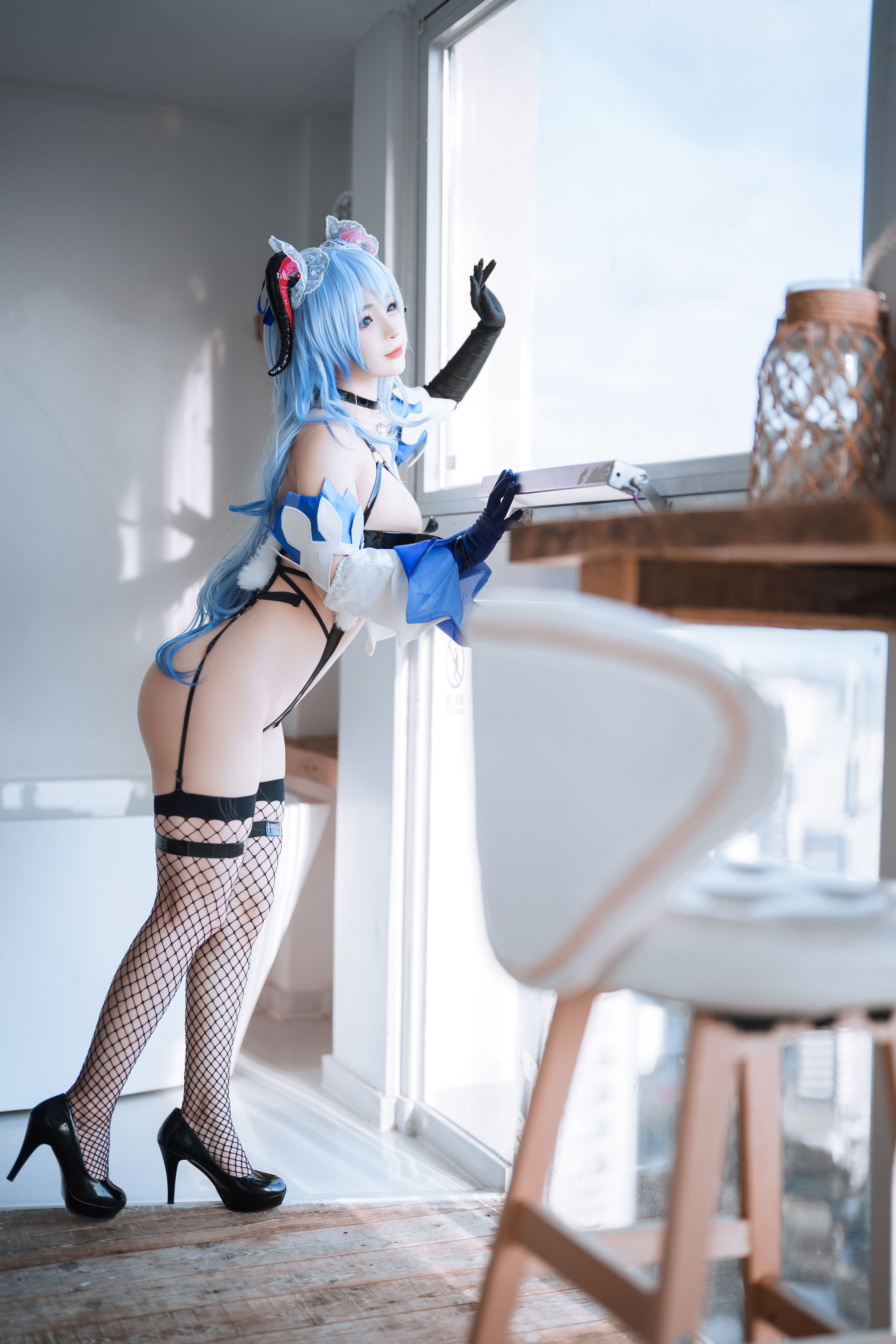 桜井宁宁 – 甘雨 Cosplay-第26张
