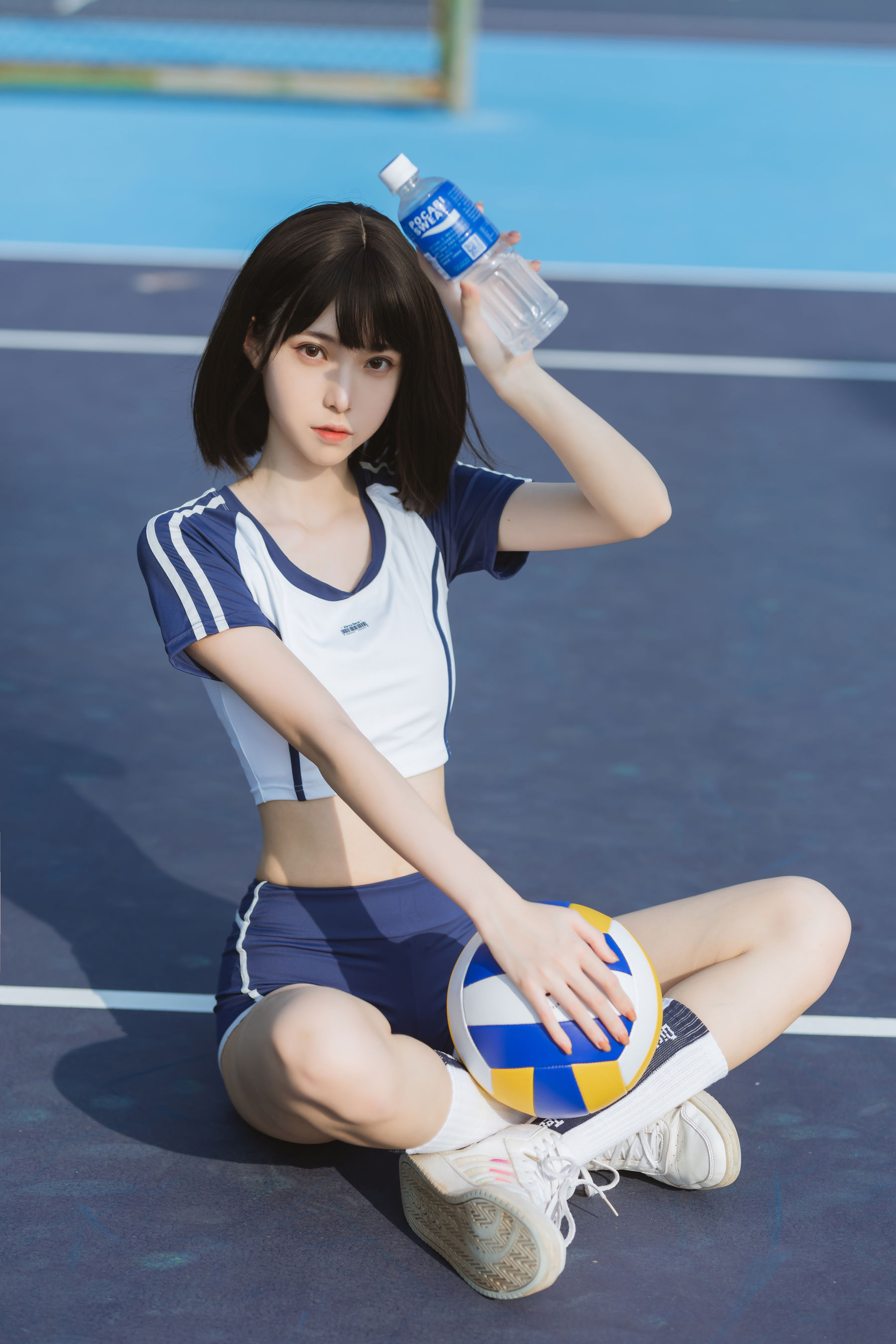 许岚(叁月life) – 夏日运动服 Cosplay-第19张