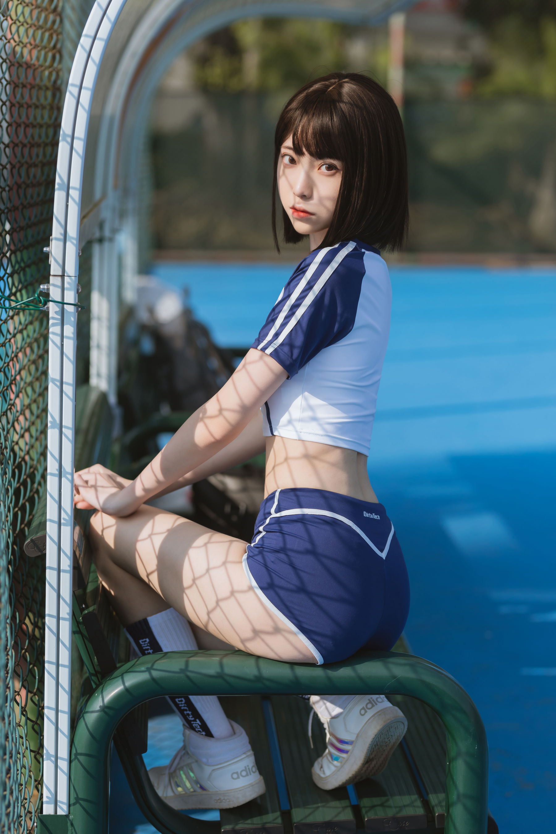 许岚(叁月life) – 夏日运动服 Cosplay-第18张