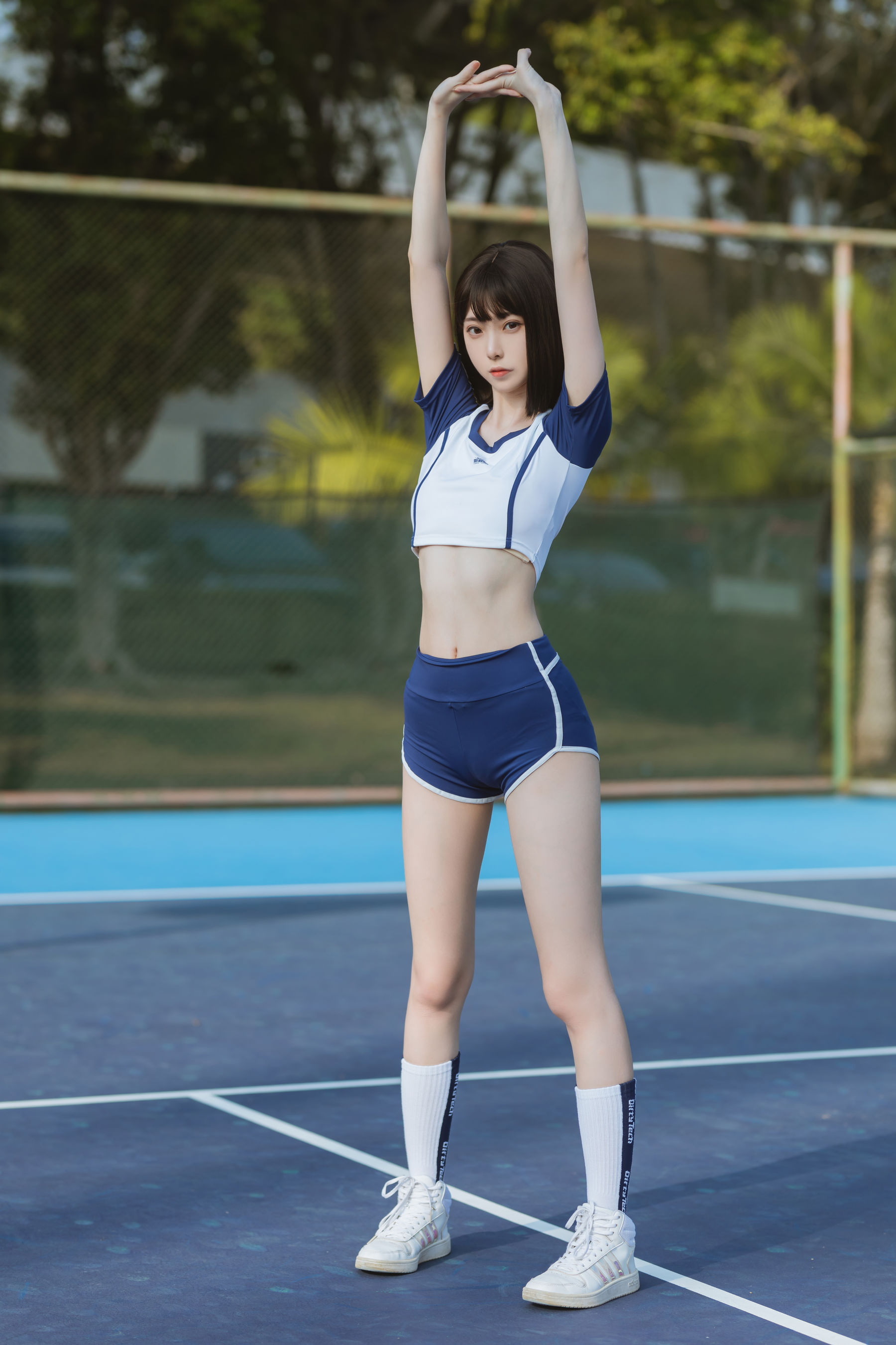 许岚(叁月life) – 夏日运动服 Cosplay-第25张