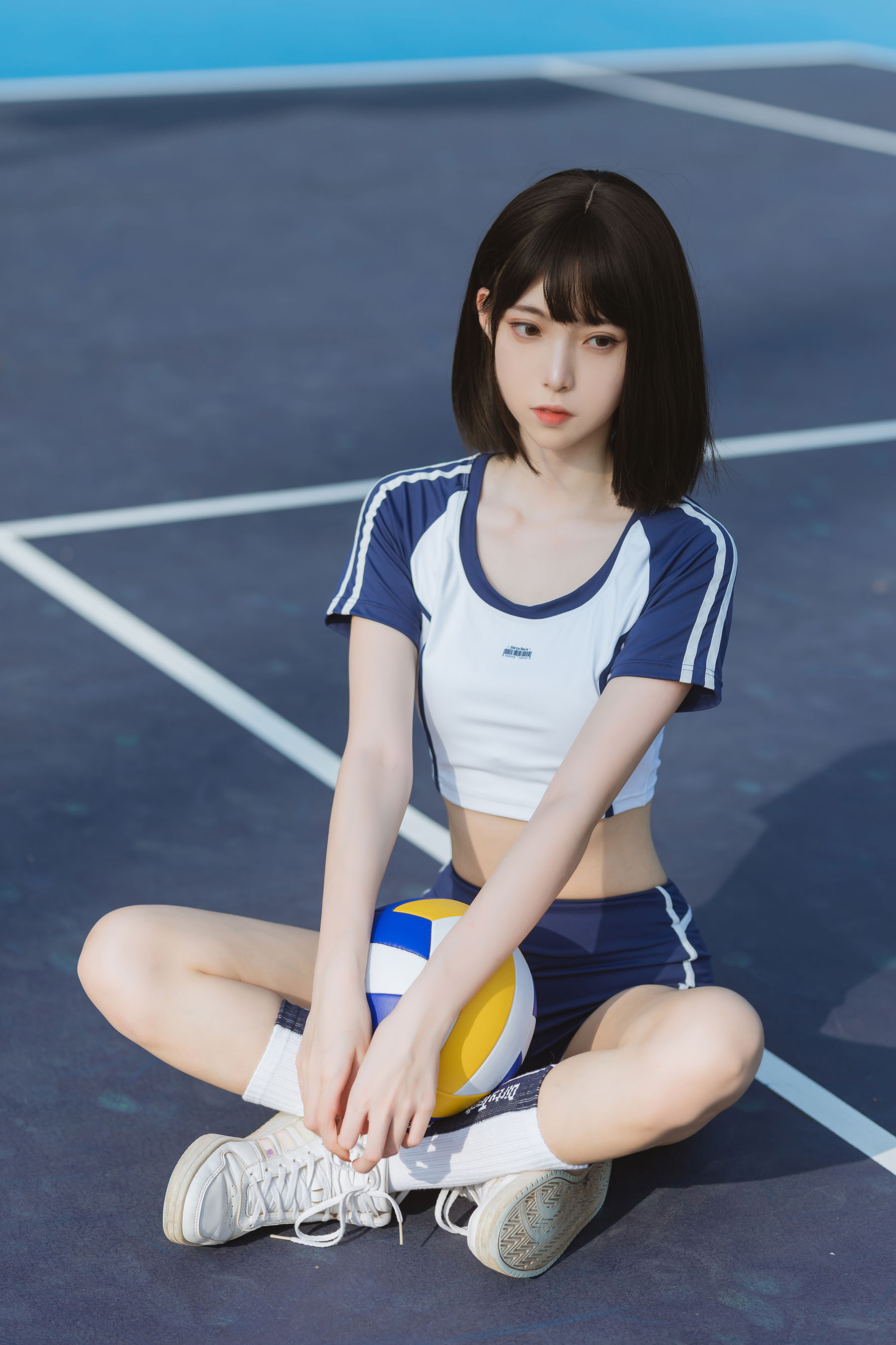 许岚(叁月life) – 夏日运动服 Cosplay-第24张