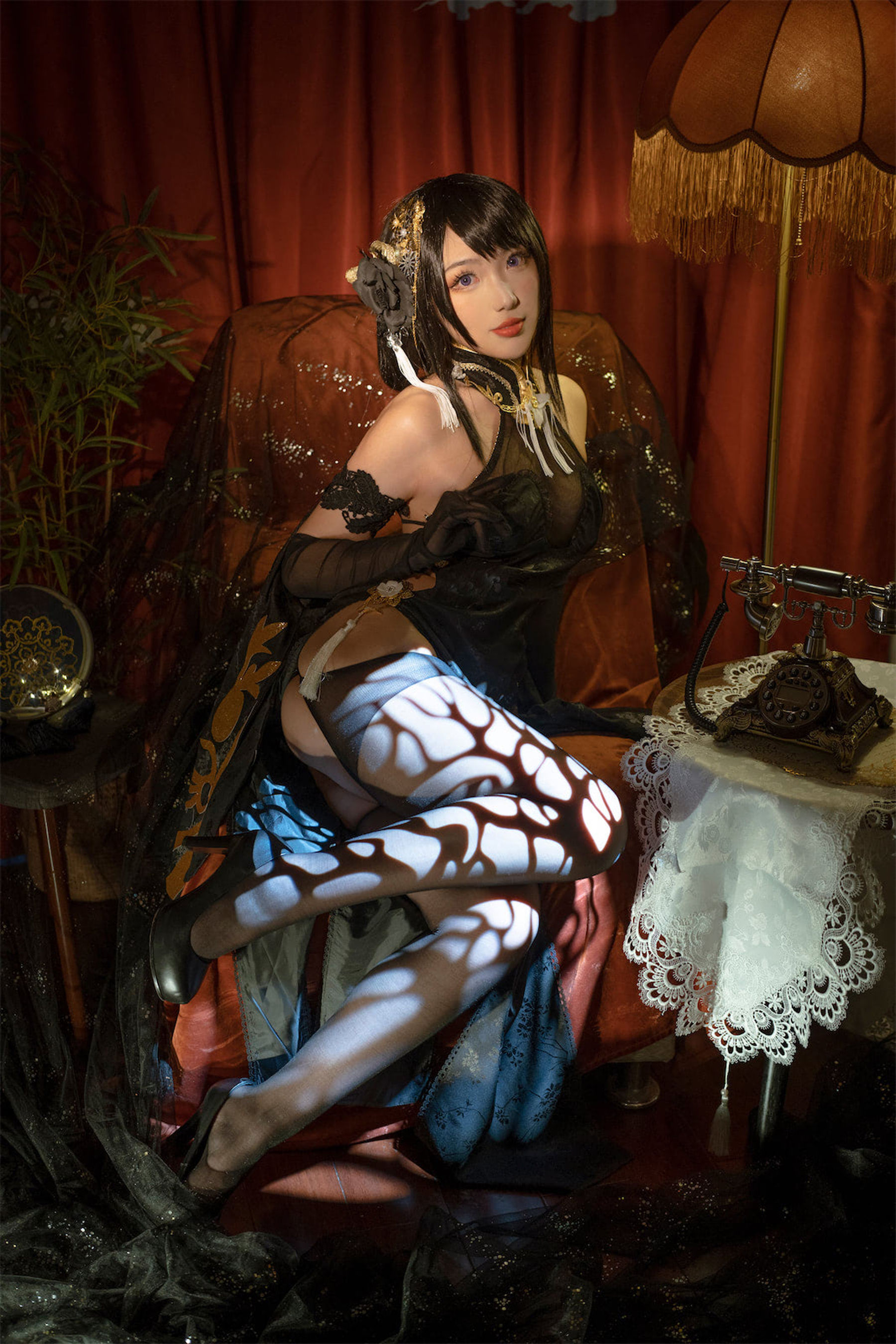 动漫博主刺青poi – 碧蓝航线 镇海 Cosplay-第1张