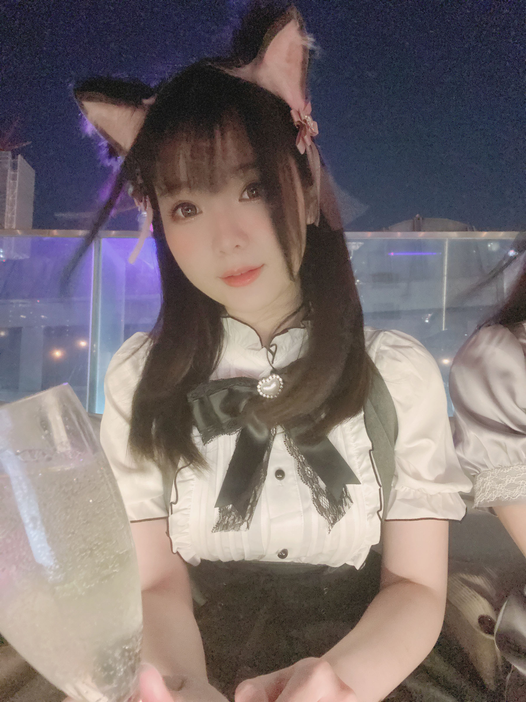 微博妹纸霜月shimo – 一緒に飲みますか？ Cosplay-第2张