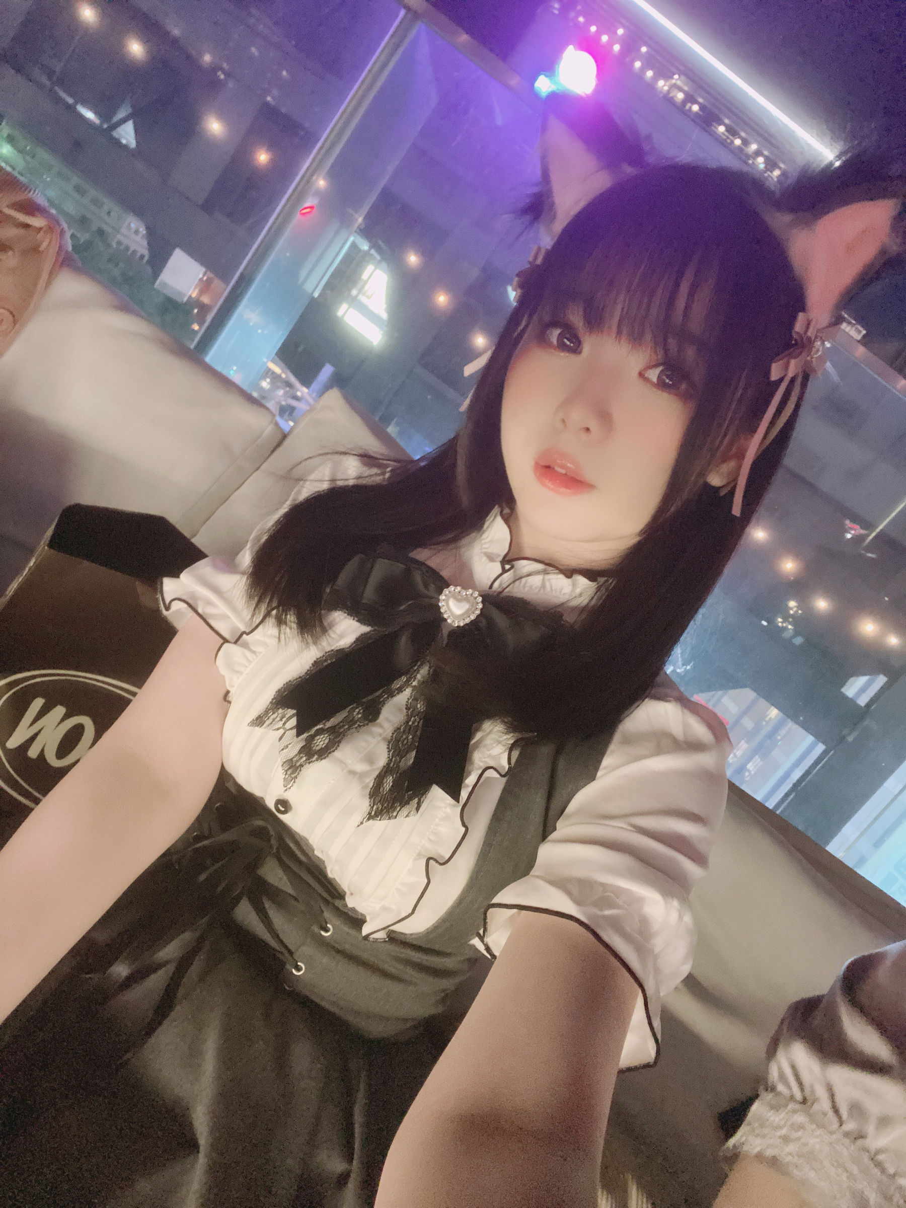 微博妹纸霜月shimo – 一緒に飲みますか？ Cosplay-第6张