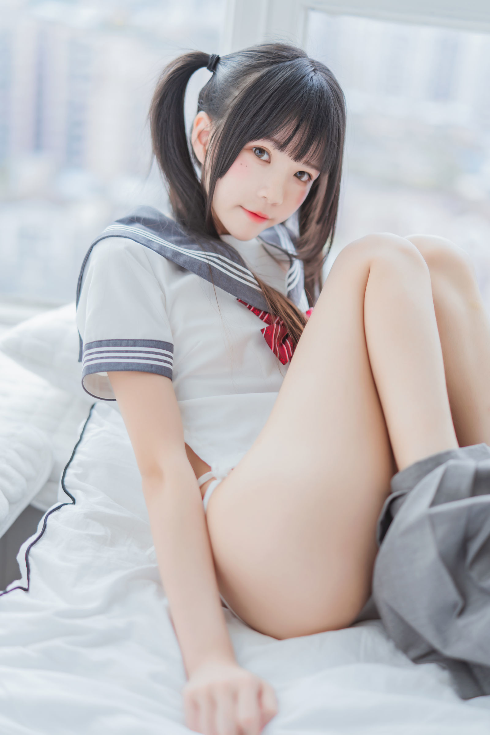 [萝莉COS] 桜桃喵 – 心形胖次 Cosplay-第88张