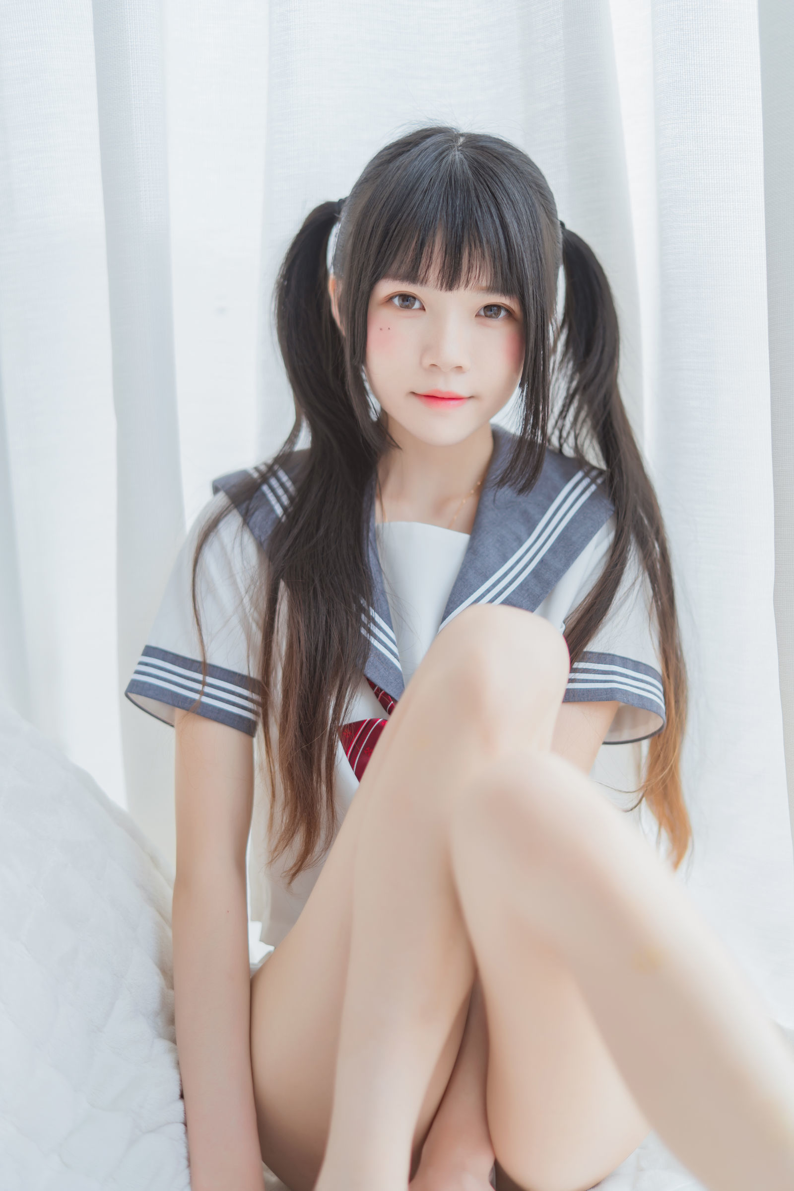 [萝莉COS] 桜桃喵 – 心形胖次 Cosplay-第94张