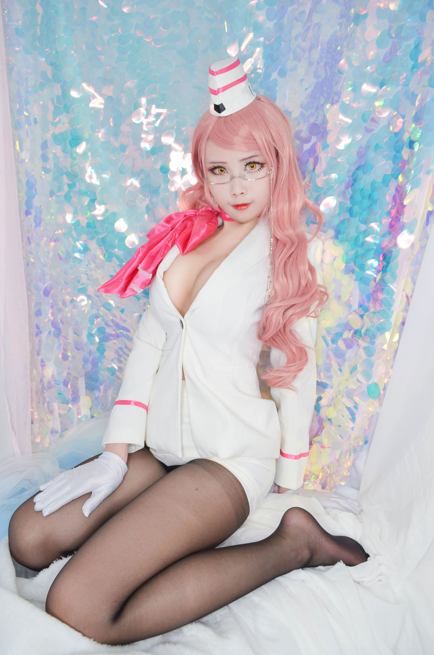 Coser萱-KaYa Tamamo Secretary (Fate Grand Order) Cosplay-第34张