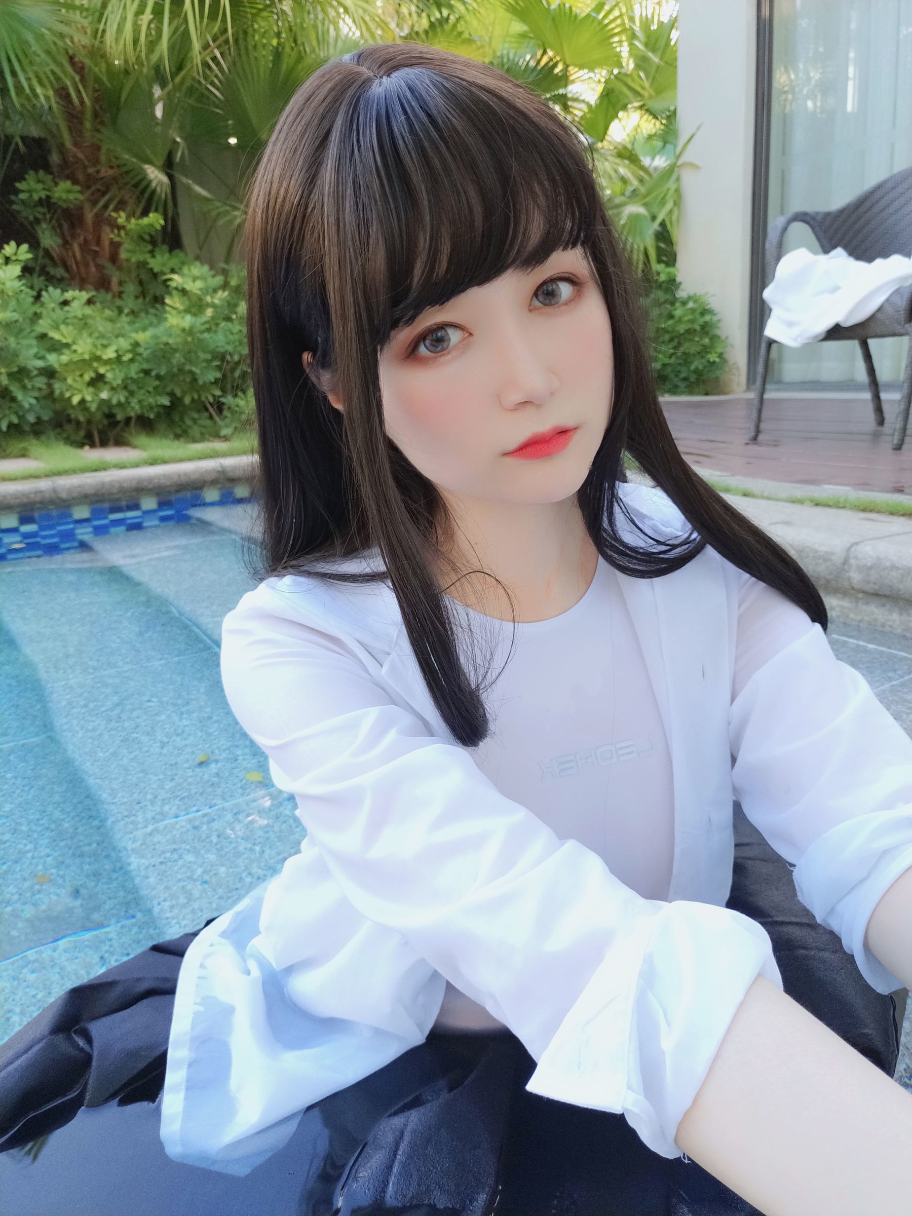 Coser小姐姐白银 – 游泳课 Cosplay-第63张