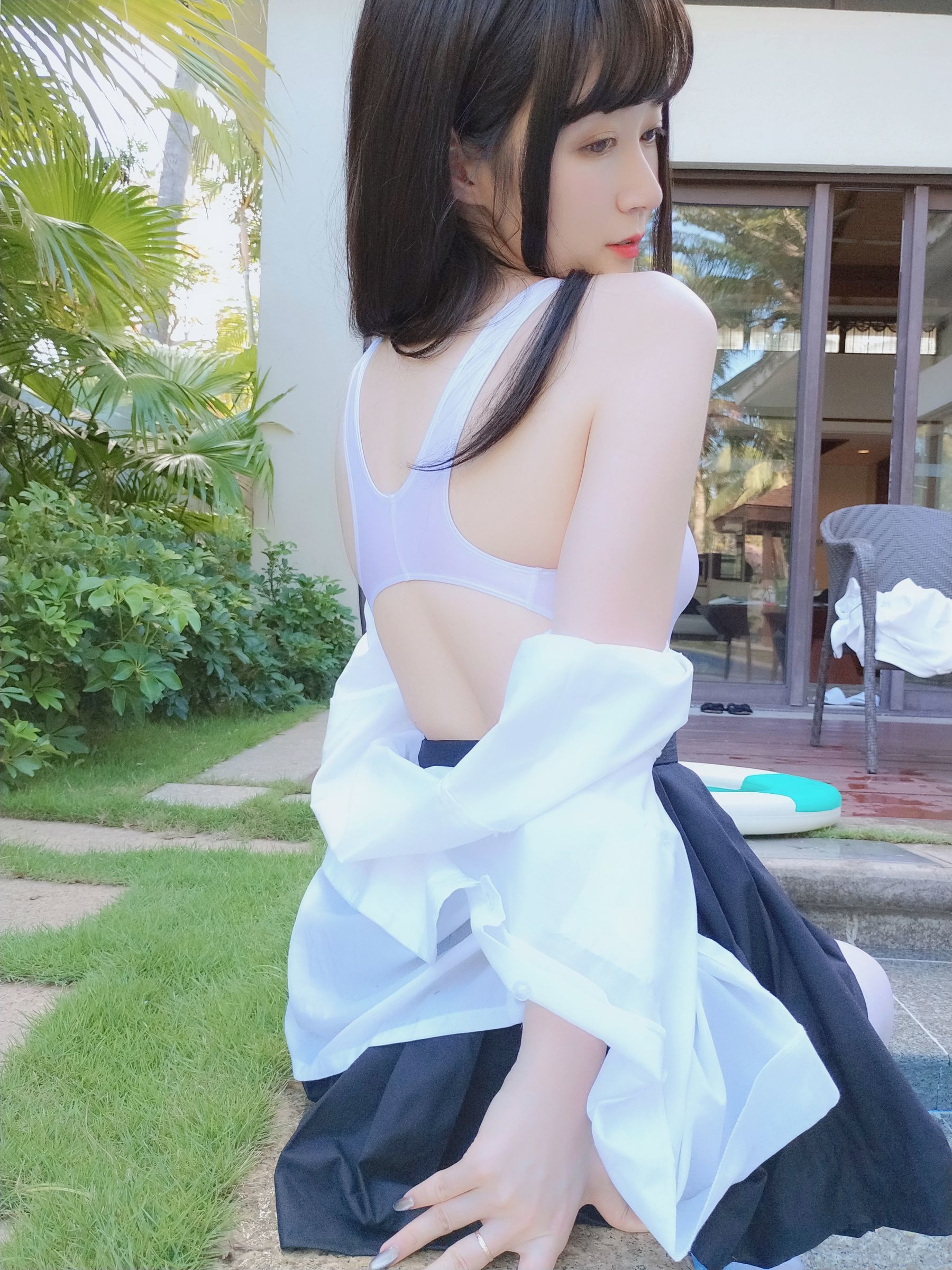 Coser小姐姐白银 – 游泳课 Cosplay-第67张